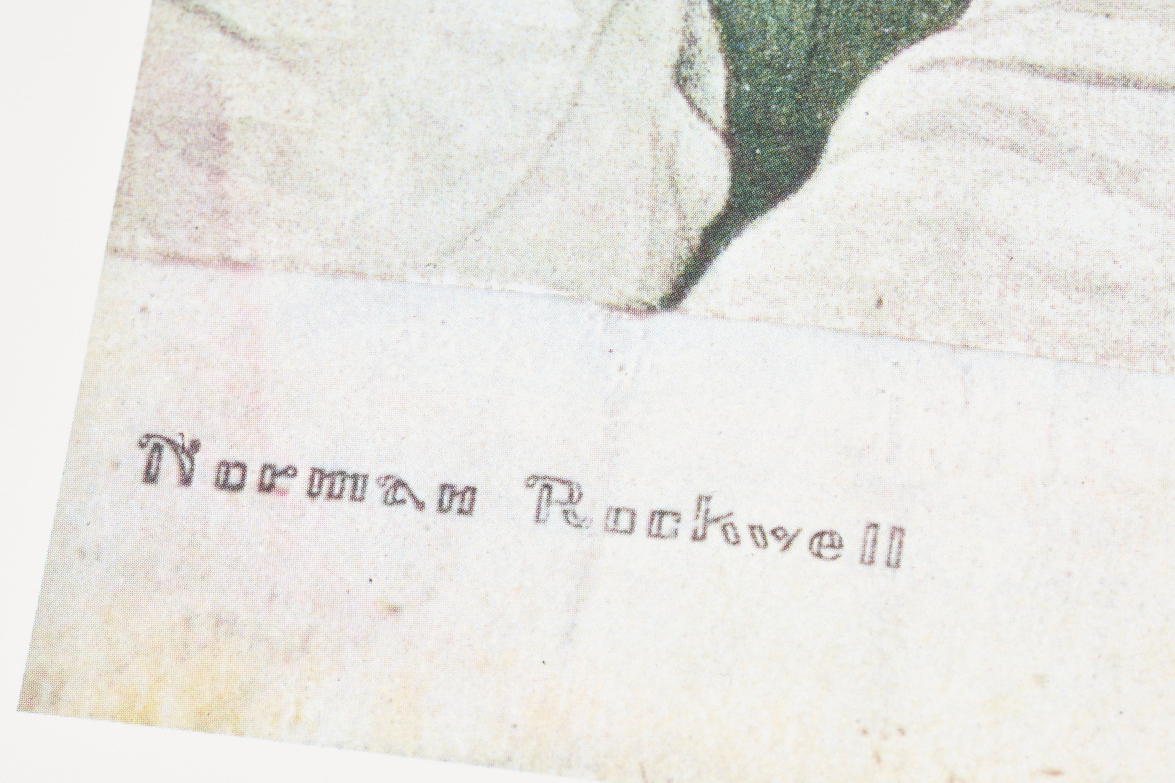 【限定10枚】The Dugout 1948 - CURTIS PUBLISHING 1992 (Big) / ノーマン・ロックウェル