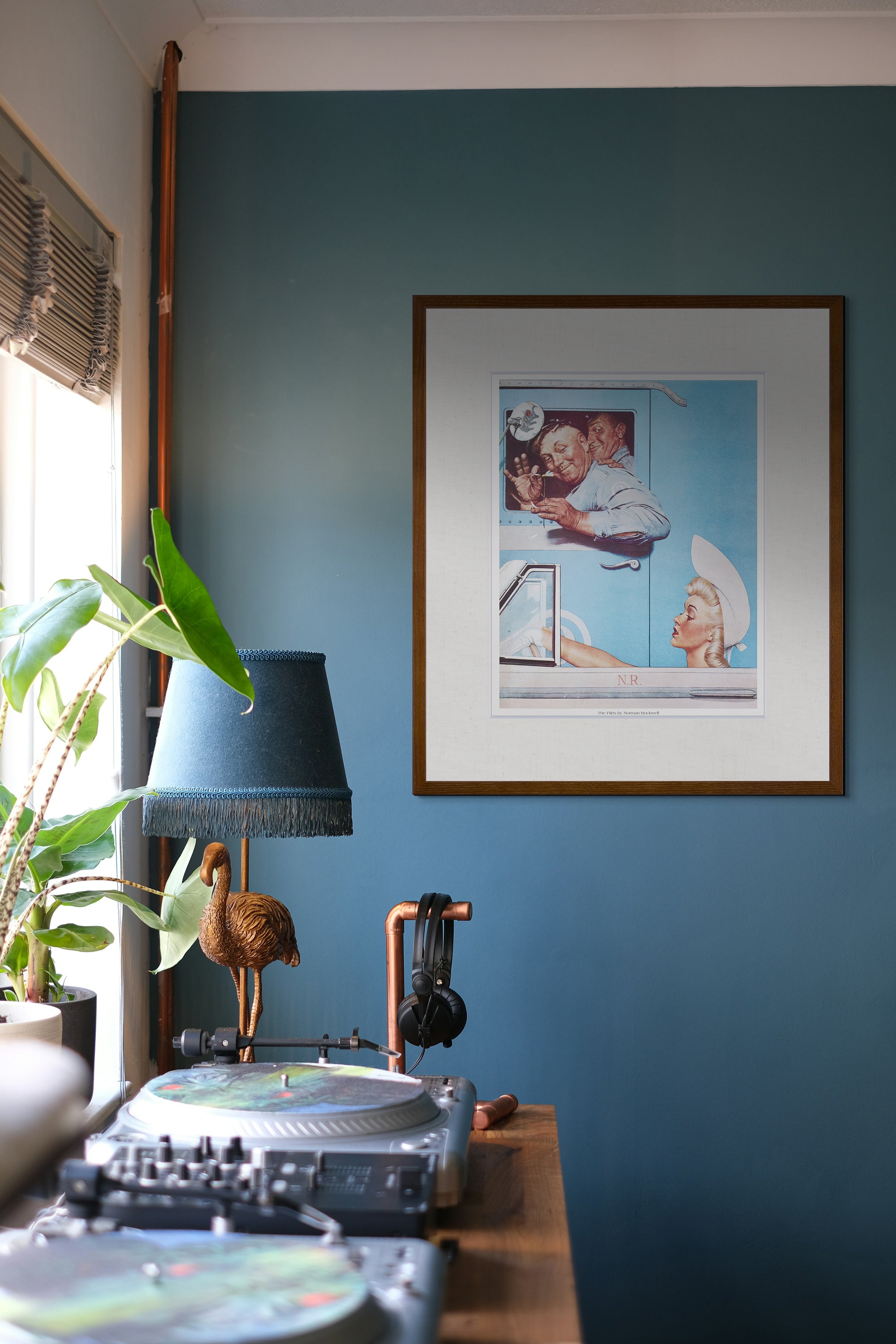 【限定10枚】The Flirts 1941 - CURTIS PUBLISHING 1992 (Big) / ノーマン・ロックウェル