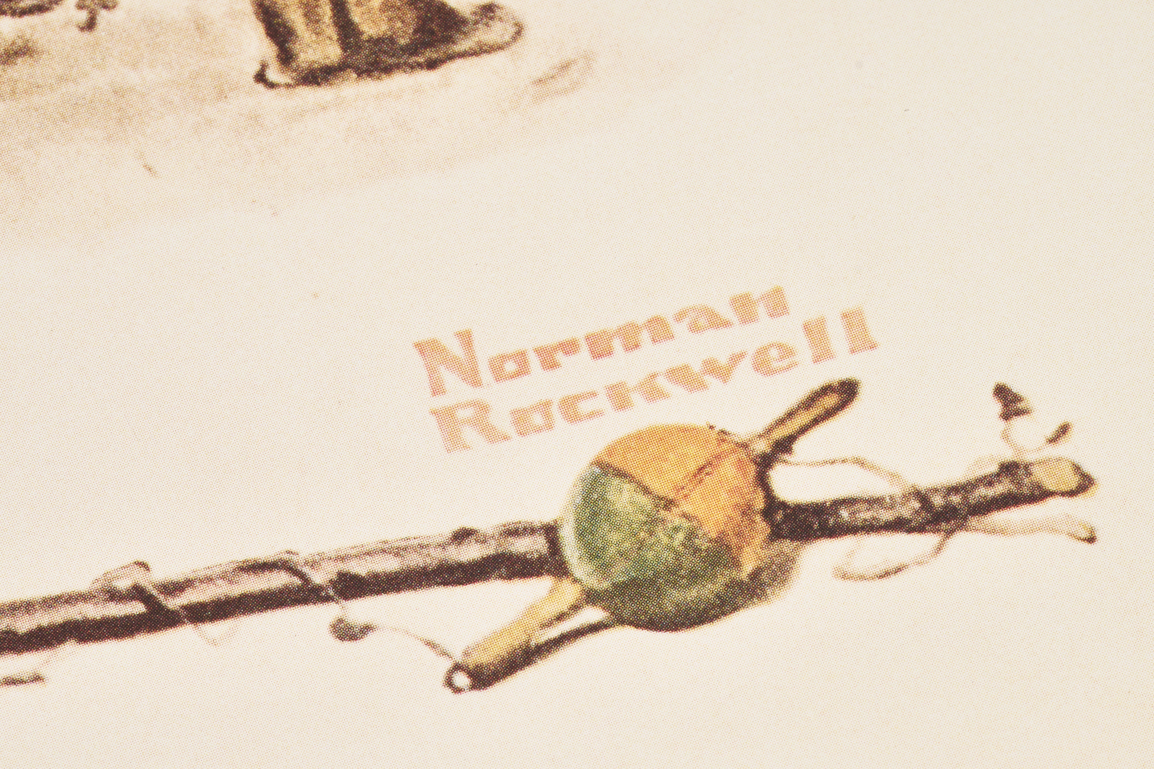 【限定10枚】Sunset 1926 - CURTIS PUBLISHING 1992 (Big) / ノーマン・ロックウェル