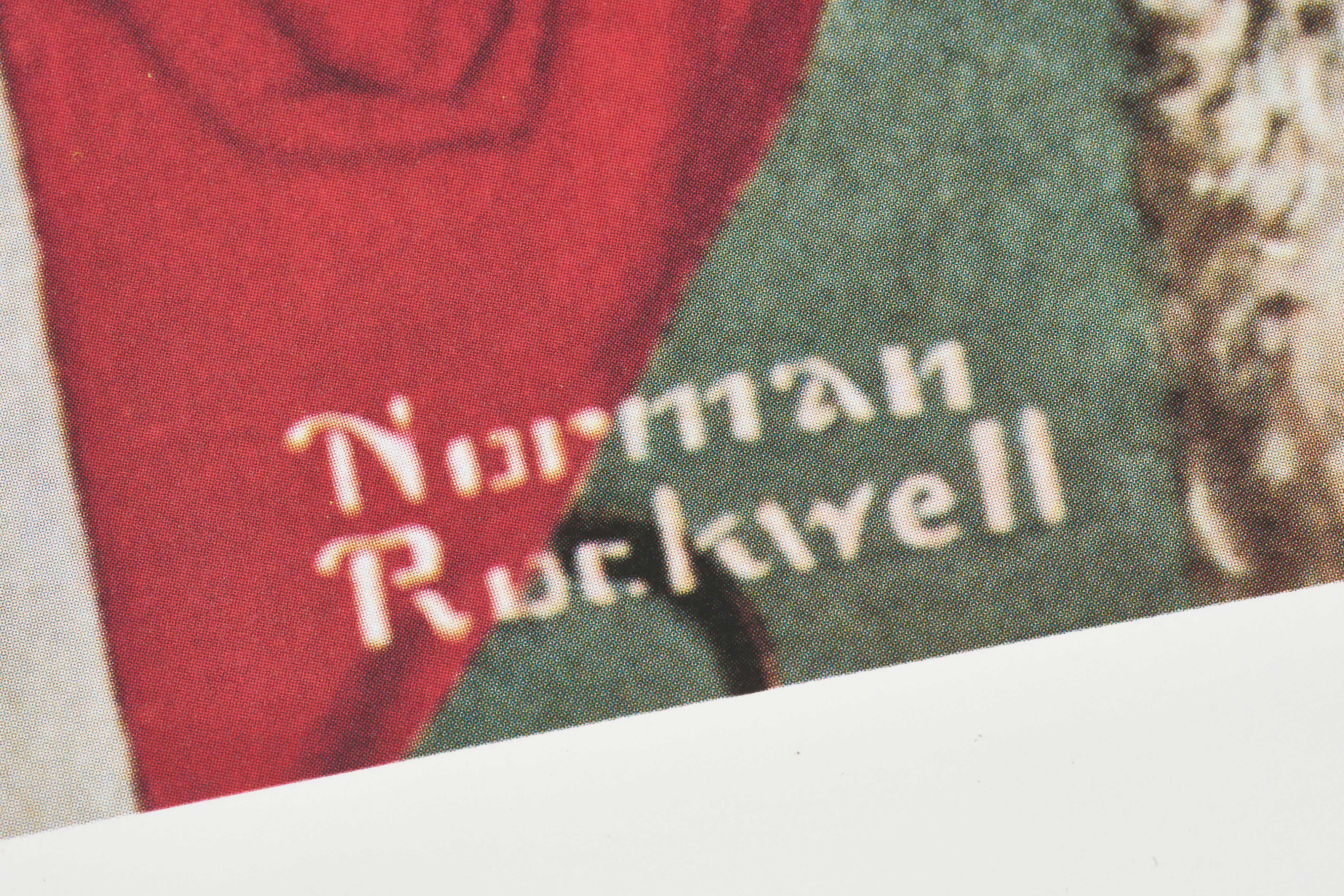 【限定10枚】Waiting for the Vet 1952 - CURTIS PUBLISHING 1992 / ノーマン・ロックウェル