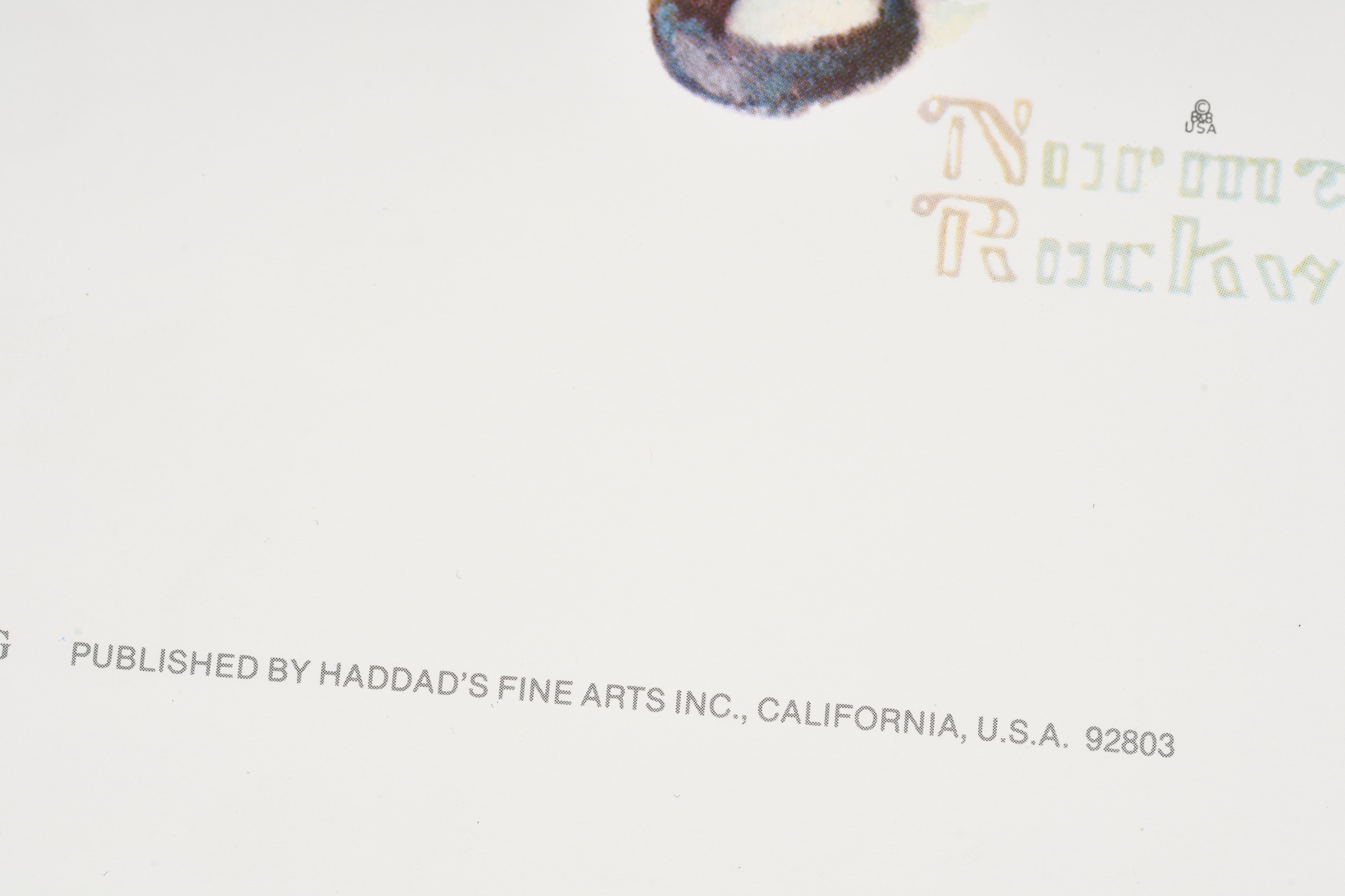 【限定10枚】Me and My Pal, Disastrous Darling 1954 - HADDAD’S FINE ARTS 1980s / ノーマン・ロックウェル