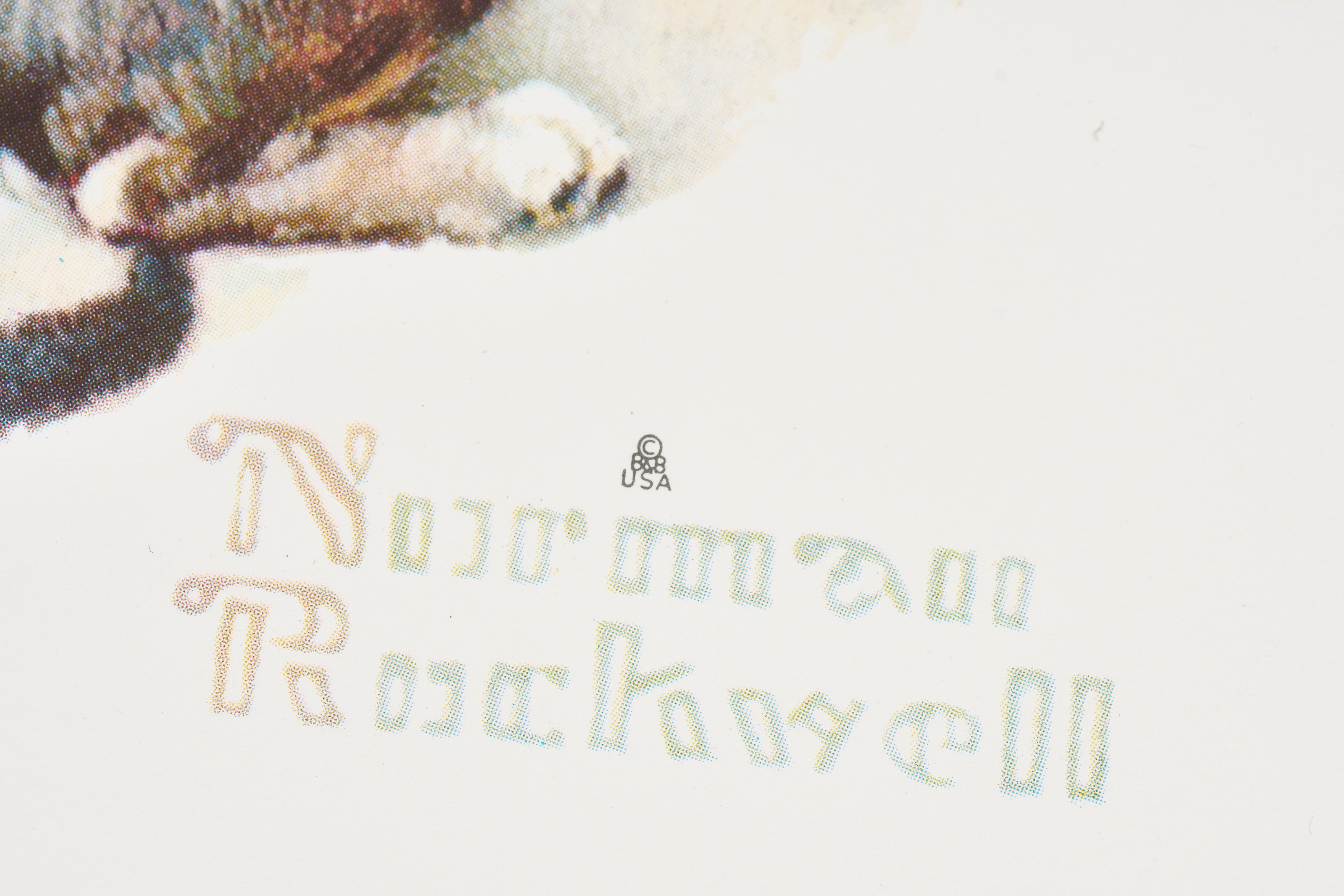 【限定10枚】Me and My Pal, Disastrous Darling 1954 - HADDAD’S FINE ARTS 1980s / ノーマン・ロックウェル