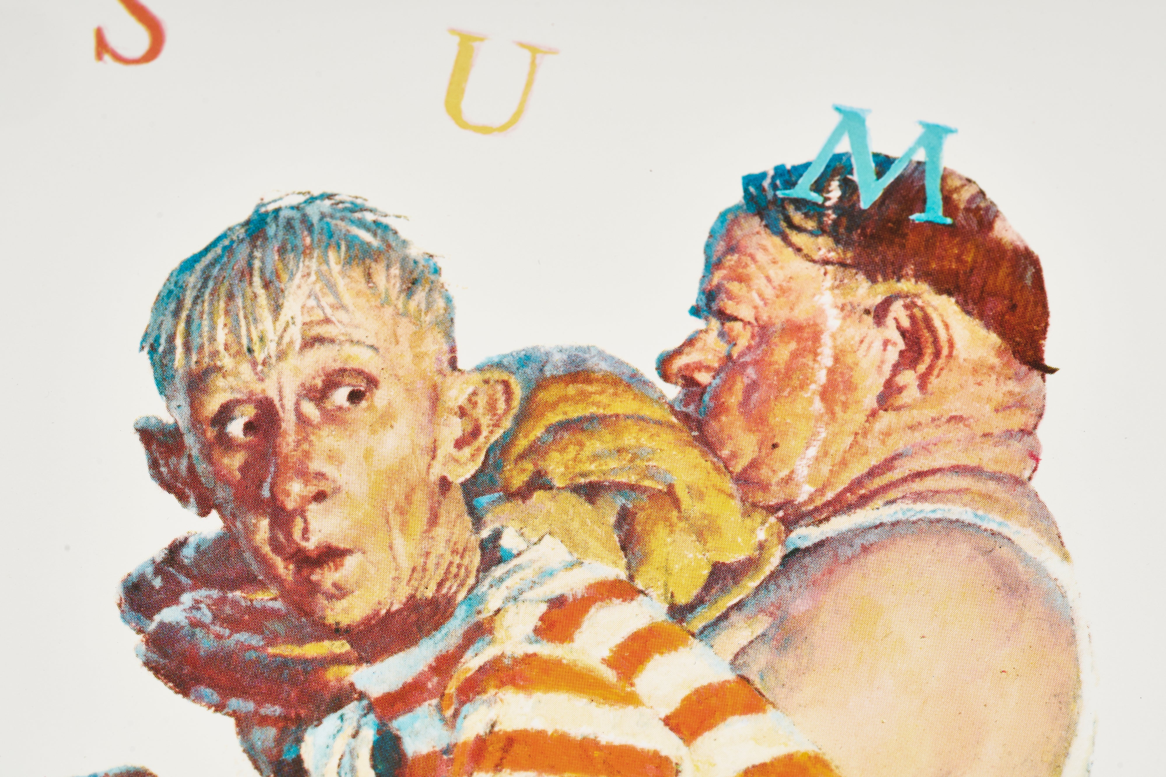 【限定10枚】Old Buddies, Hasty Retreat 1956 - HADDAD’S FINE ARTS 1980s / ノーマン・ロックウェル