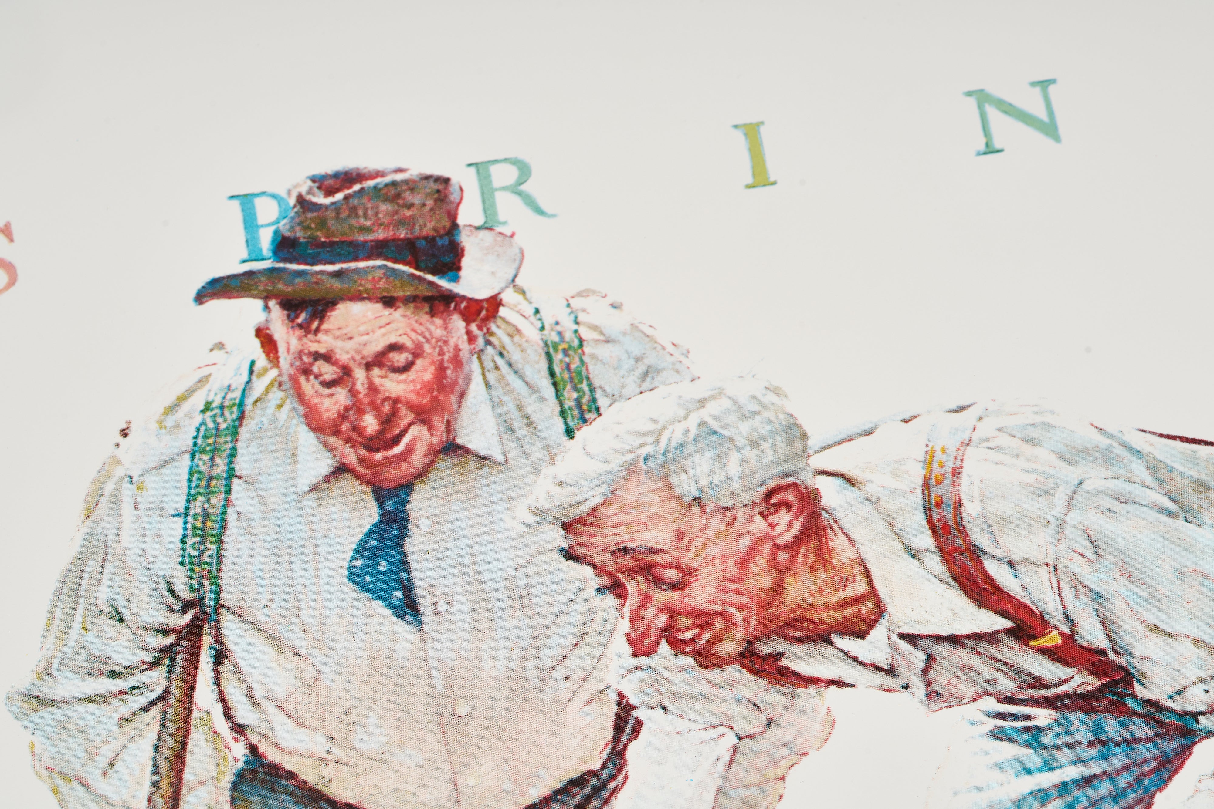 【限定10枚】Old Buddies, Shared Success 1956 - HADDAD’S FINE ARTS 1980s / ノーマン・ロックウェル