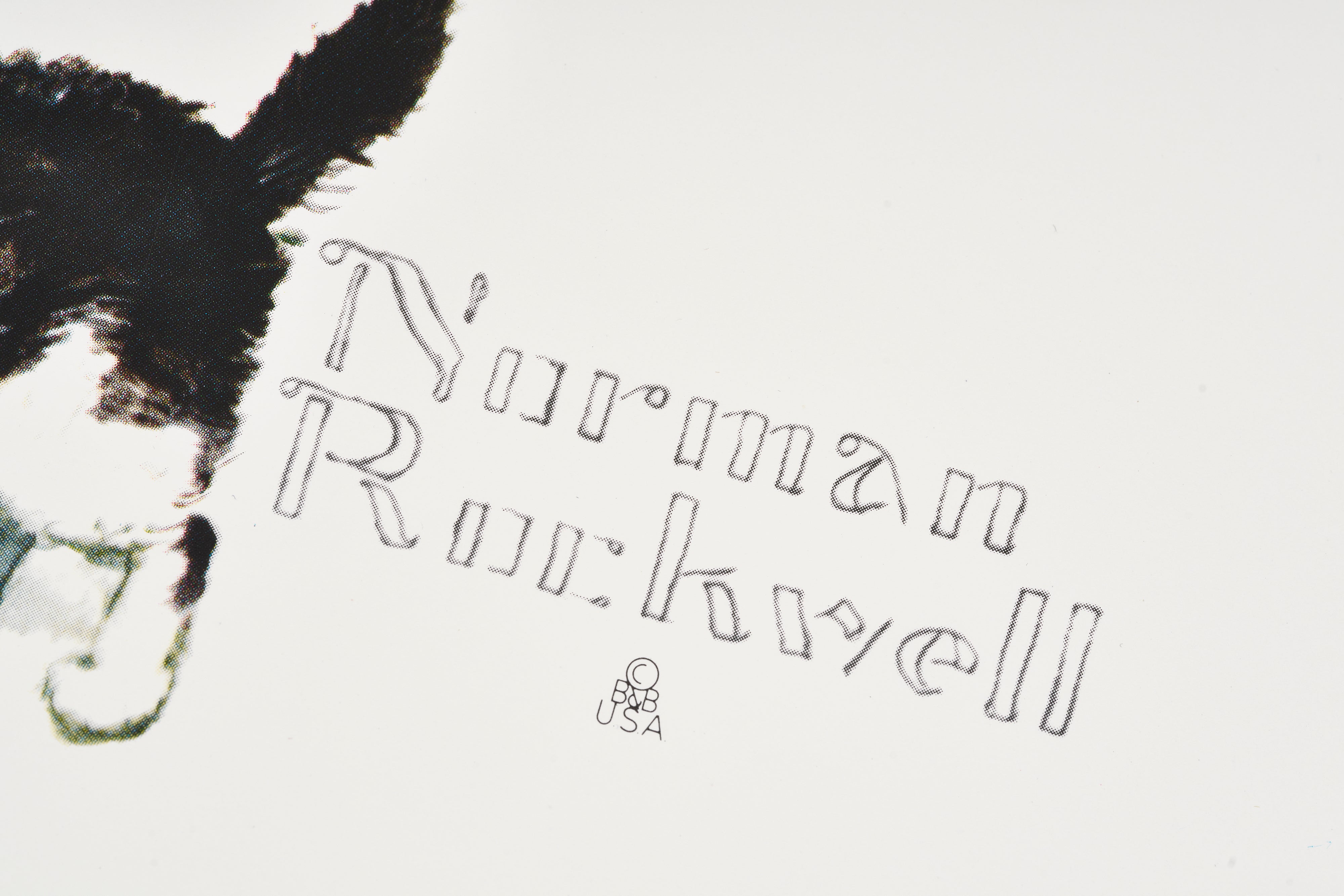 【限定10枚】A Helping Hand, Year End Count 1960 - HADDAD’S FINE ARTS 1980s / ノーマン・ロックウェル