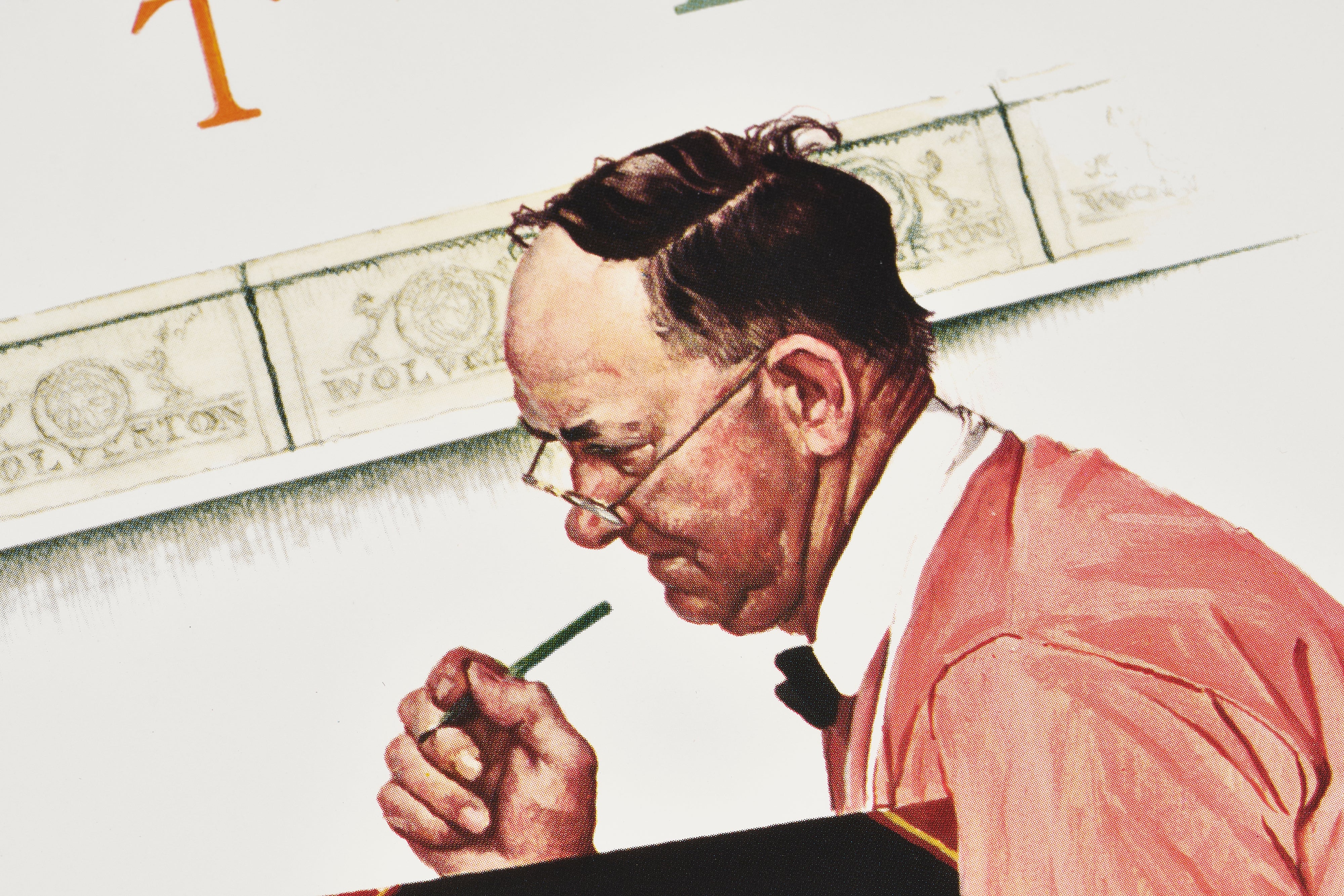 【限定10枚】A Helping Hand, Year End Count 1960 - HADDAD’S FINE ARTS 1980s / ノーマン・ロックウェル