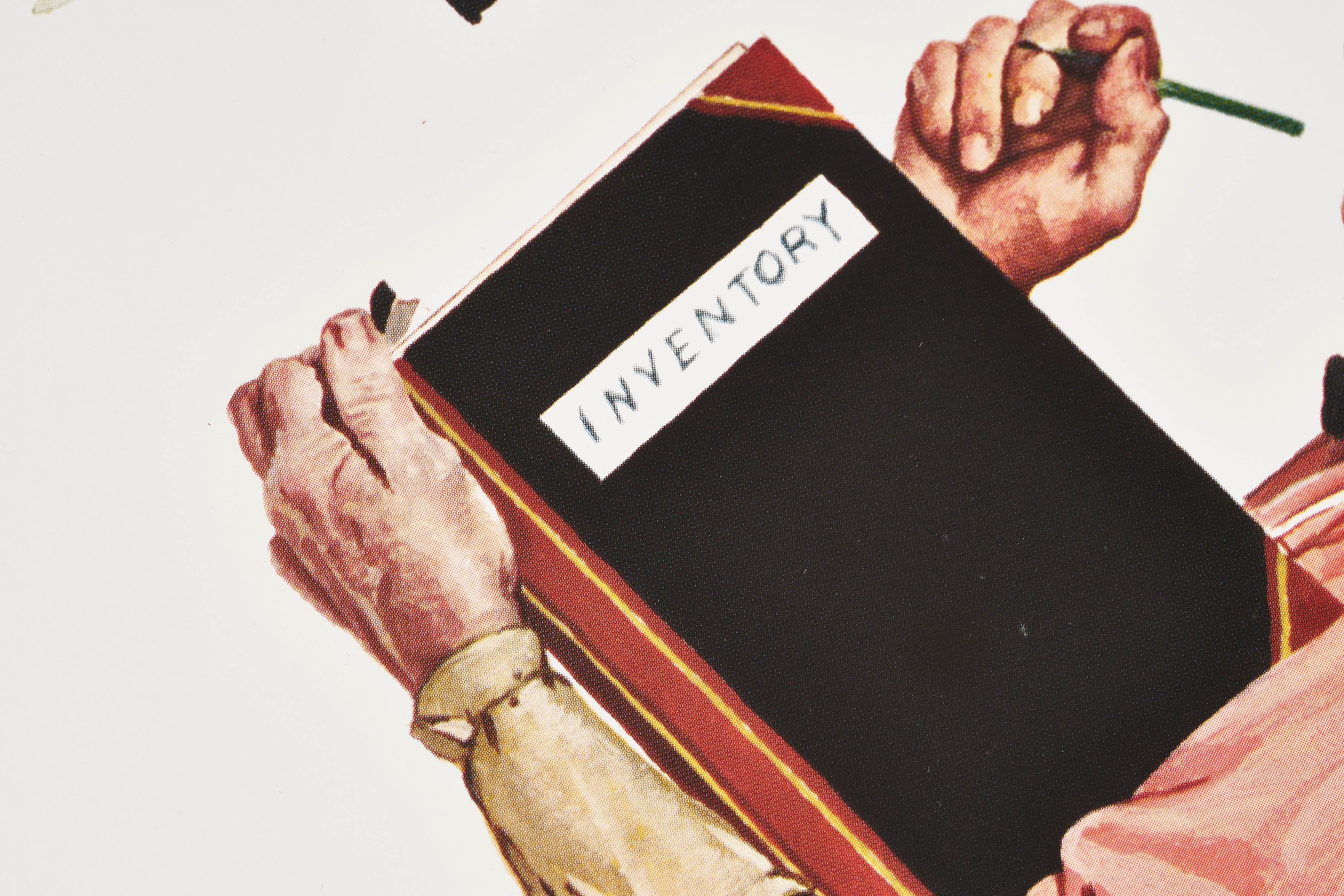 【限定10枚】A Helping Hand, Year End Count 1960 - HADDAD’S FINE ARTS 1980s / ノーマン・ロックウェル