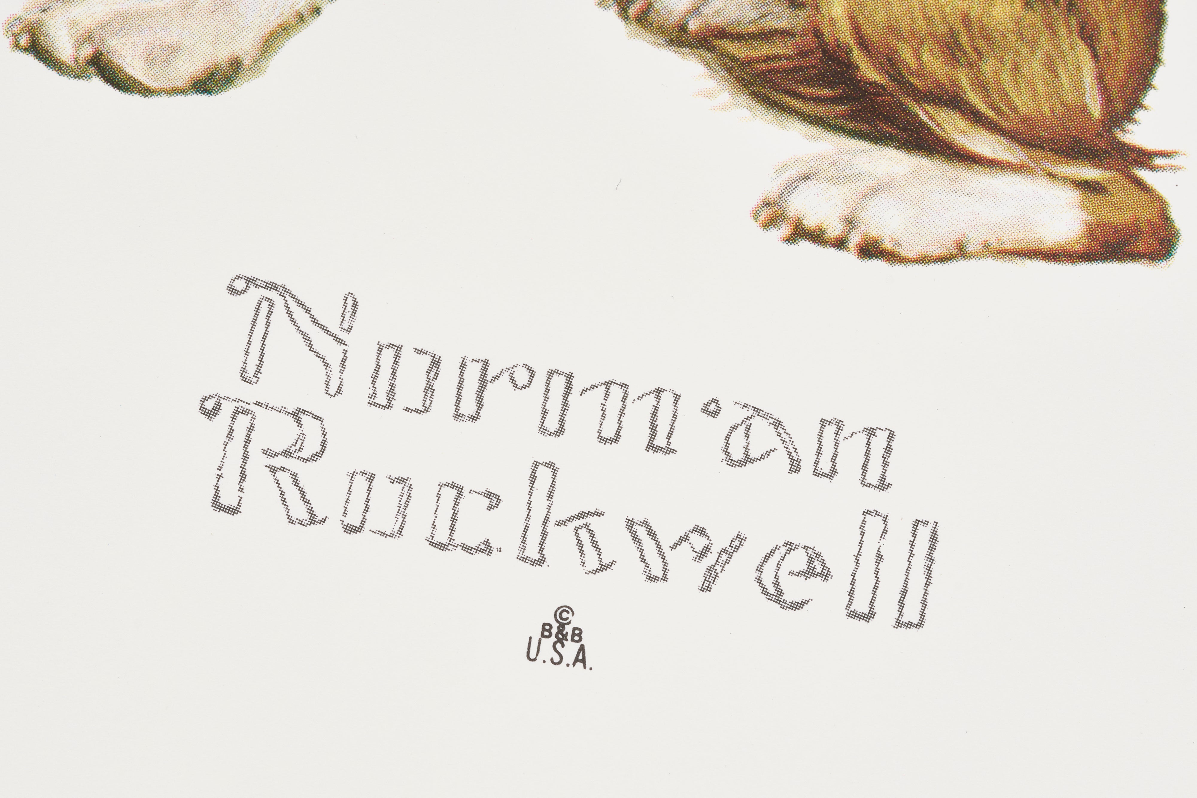 【限定10枚】Old Timers, Canine Solo 1953 - HADDAD’S FINE ARTS 1980s / ノーマン・ロックウェル