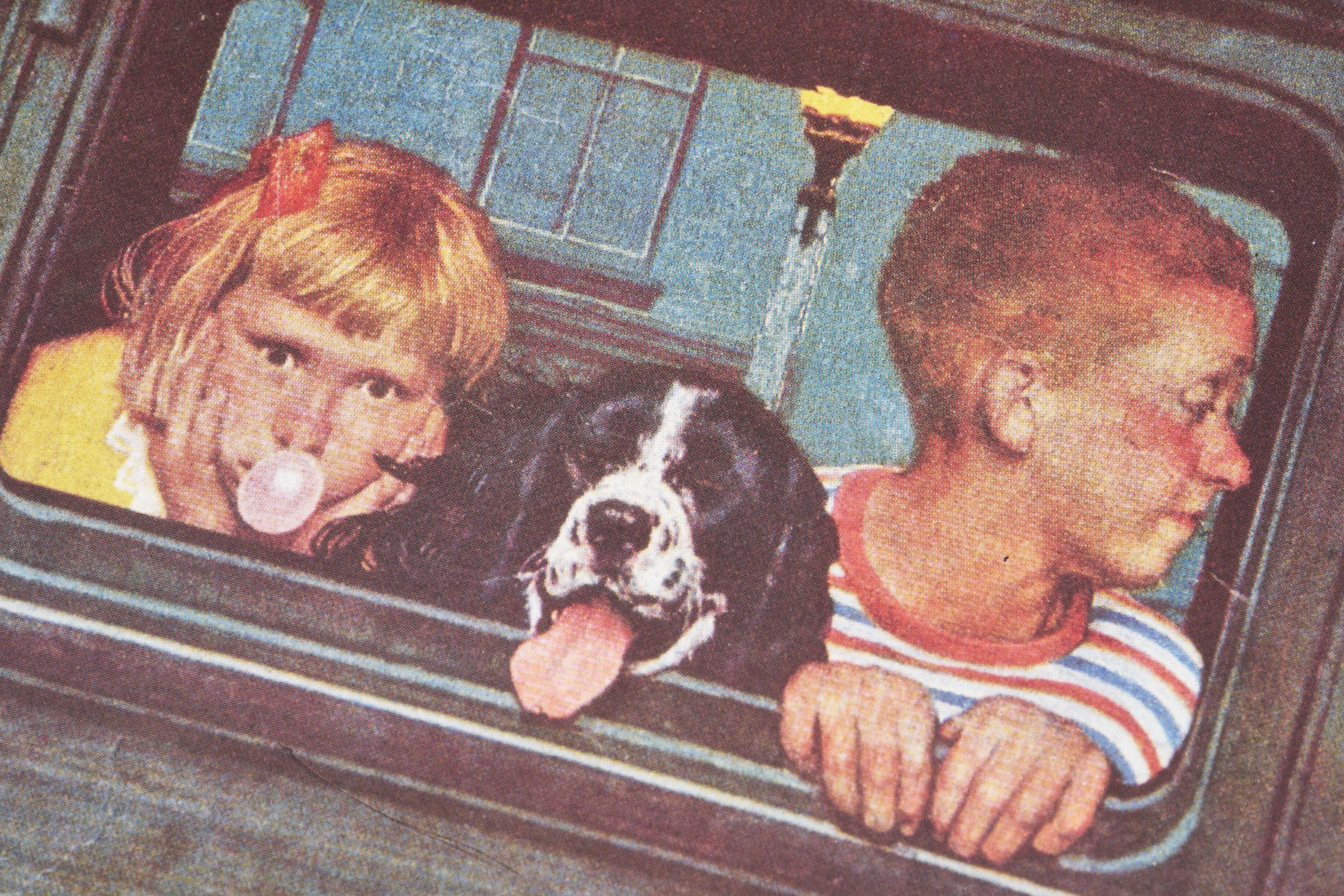 完売【限定5枚】The Outing 1947 - CURTIS PUBLISHING 1980s / ノーマン・ロックウェル