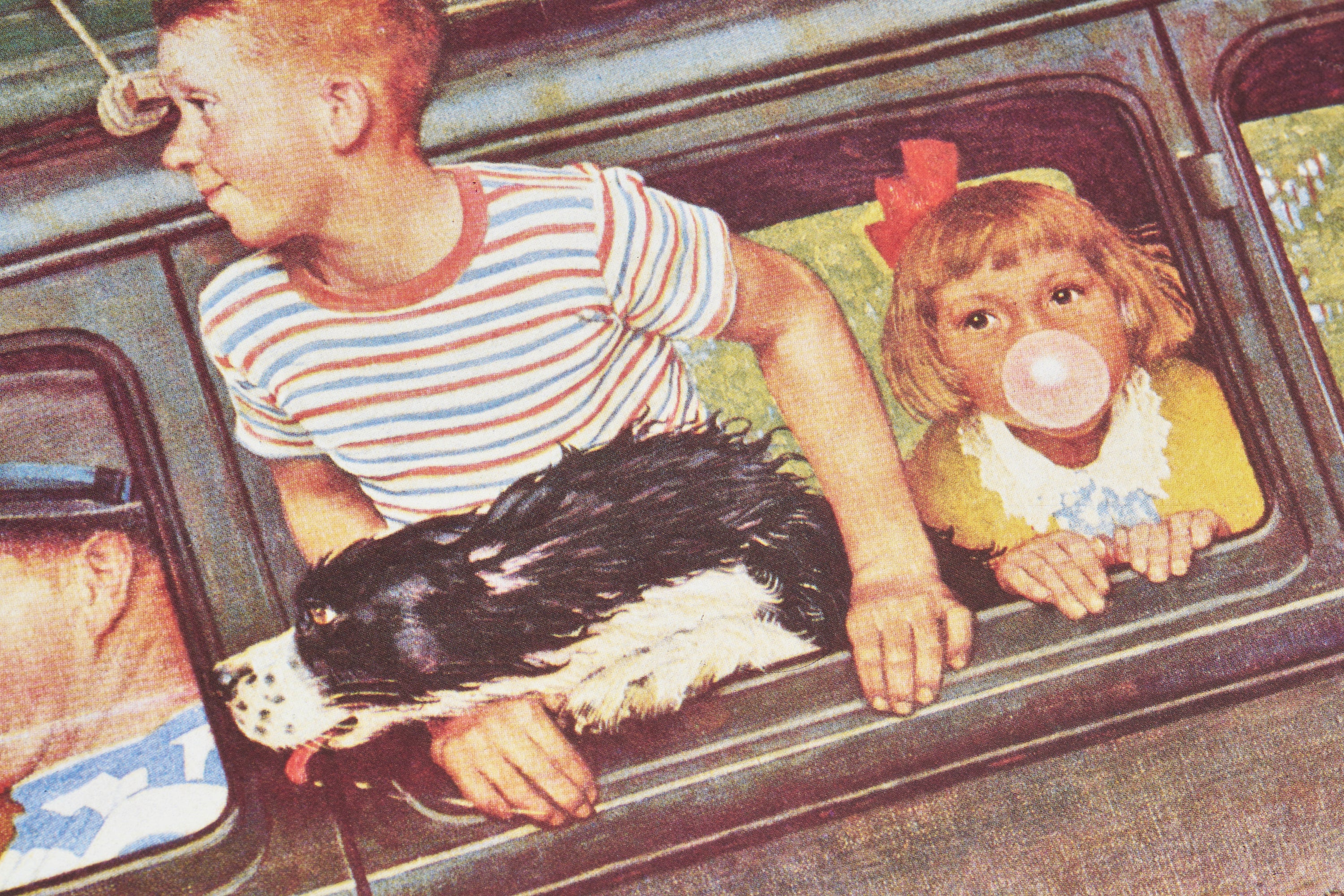 完売【限定5枚】The Outing 1947 - CURTIS PUBLISHING 1980s / ノーマン・ロックウェル