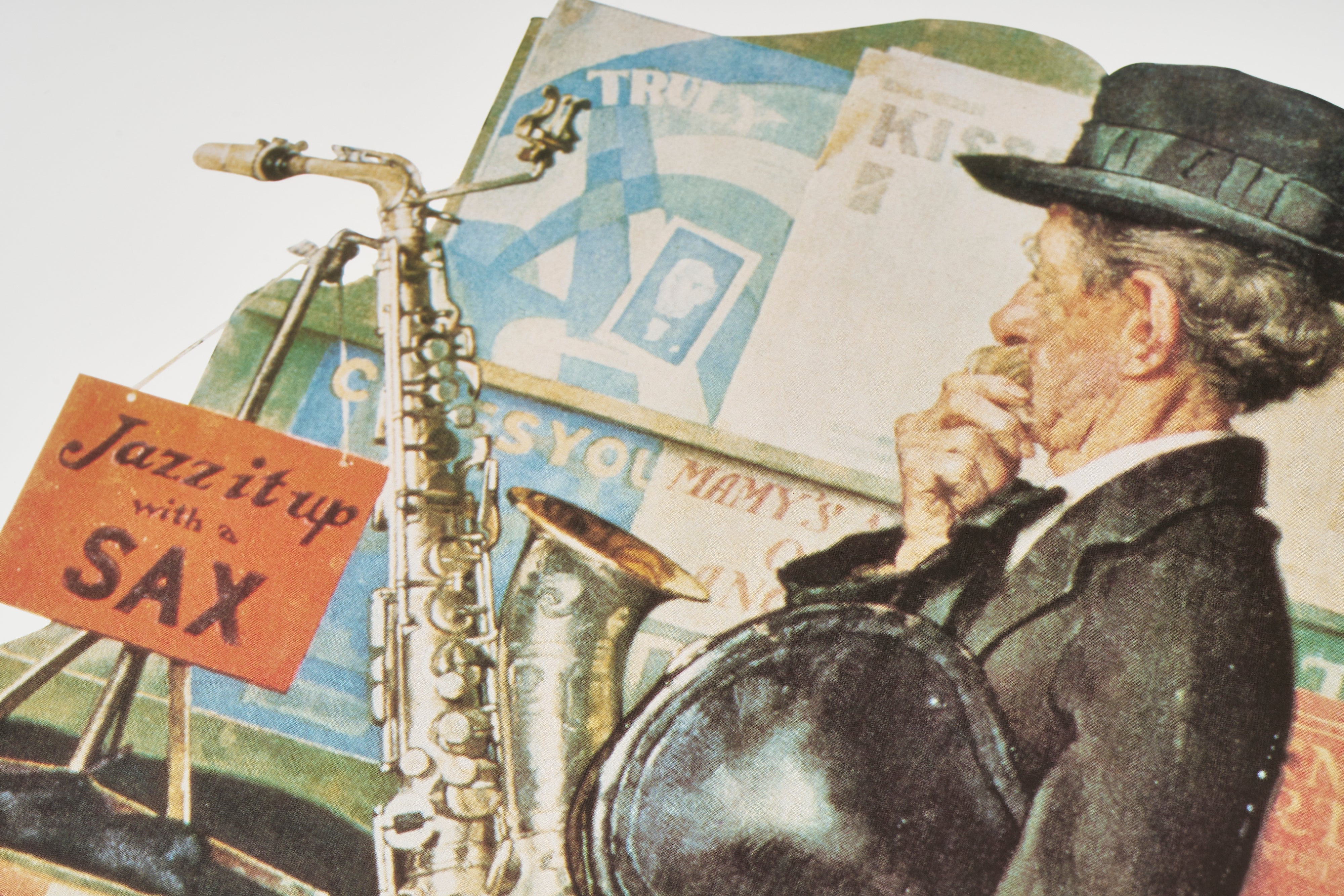 【限定10枚】Jazz It Up 1929 - CURTIS PUBLISHING 1980s / ノーマン・ロックウェル