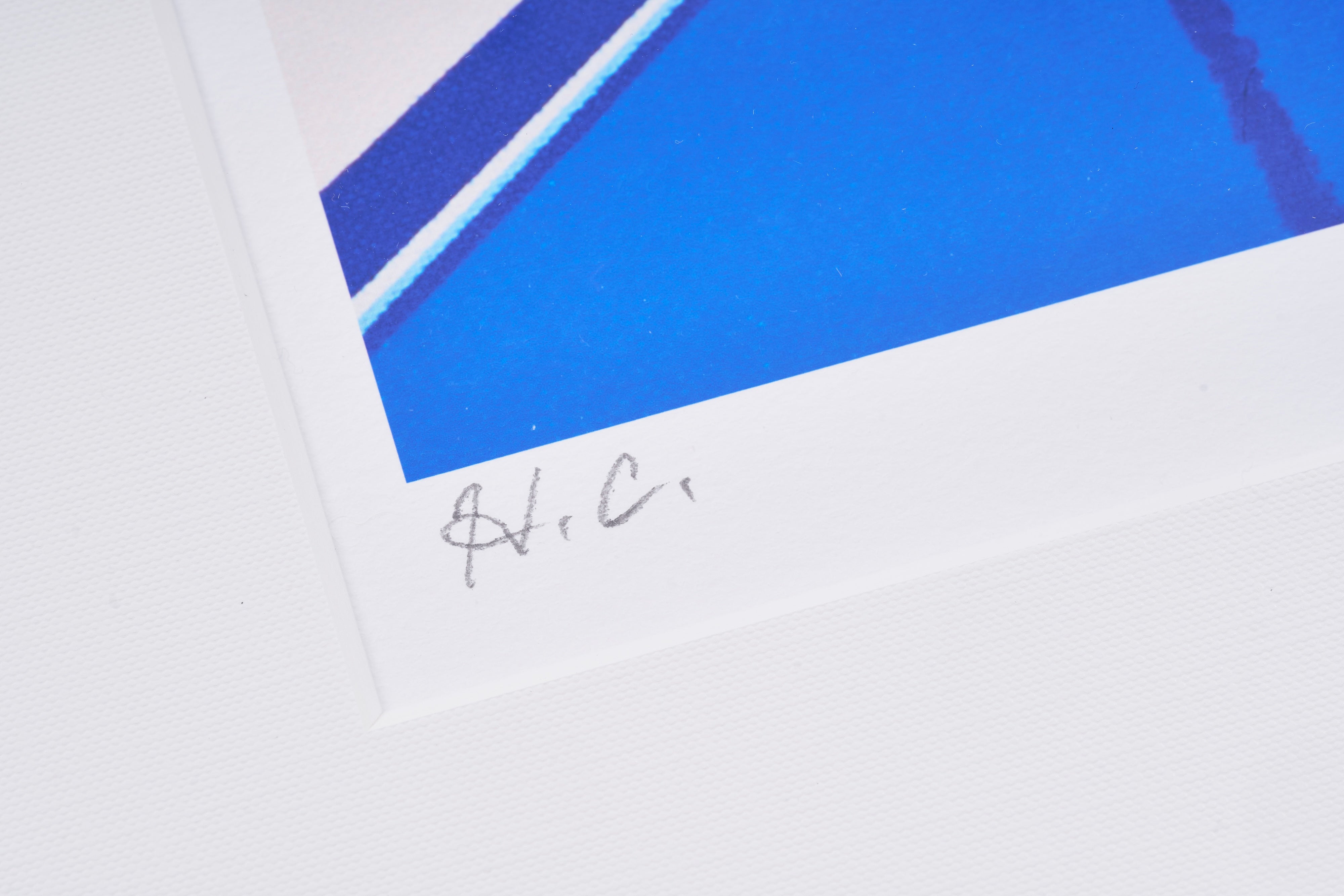 【購入特典付】Cerulean Dream 版画額装品 直筆サイン入り / 永井 博 <限定エディション数:80枚>