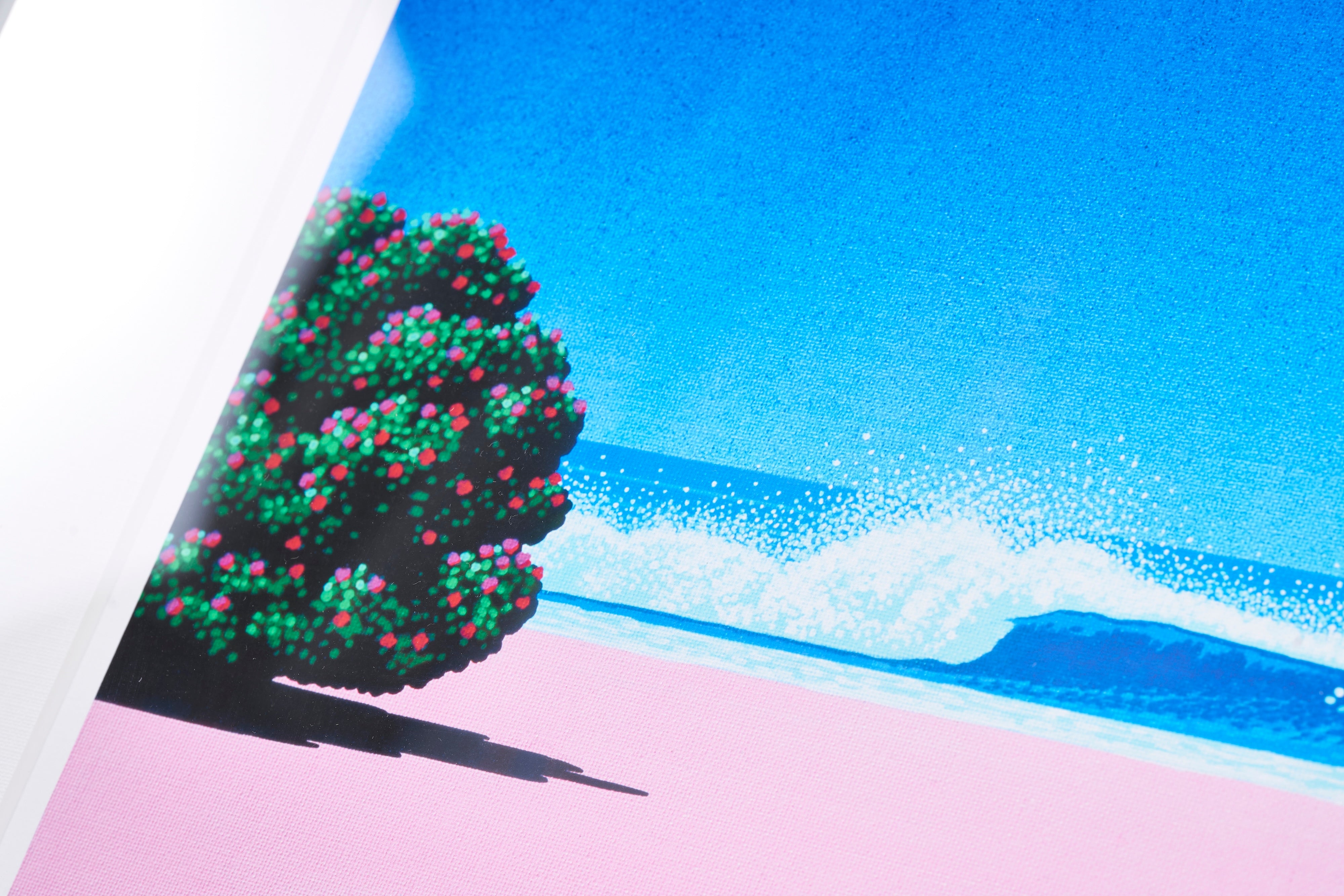 【購入特典付】Coral Horizon 版画額装品 直筆サイン入り / 永井 博 <限定エディション数:80枚>