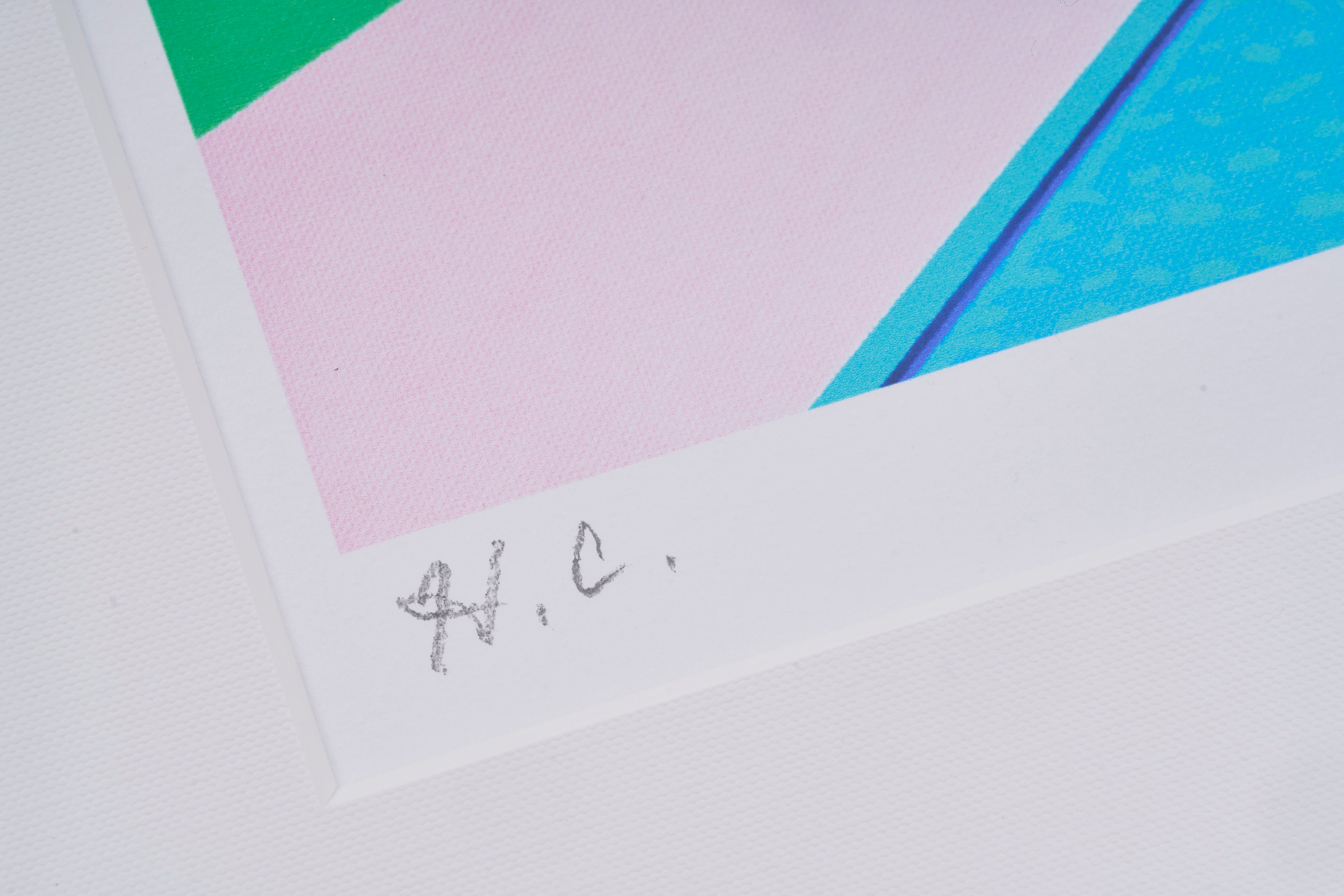 【購入特典付】City Vibes, Coastal Tides Ⅱ 版画額装品 直筆サイン入り / 永井 博 <限定エディション数:100枚>