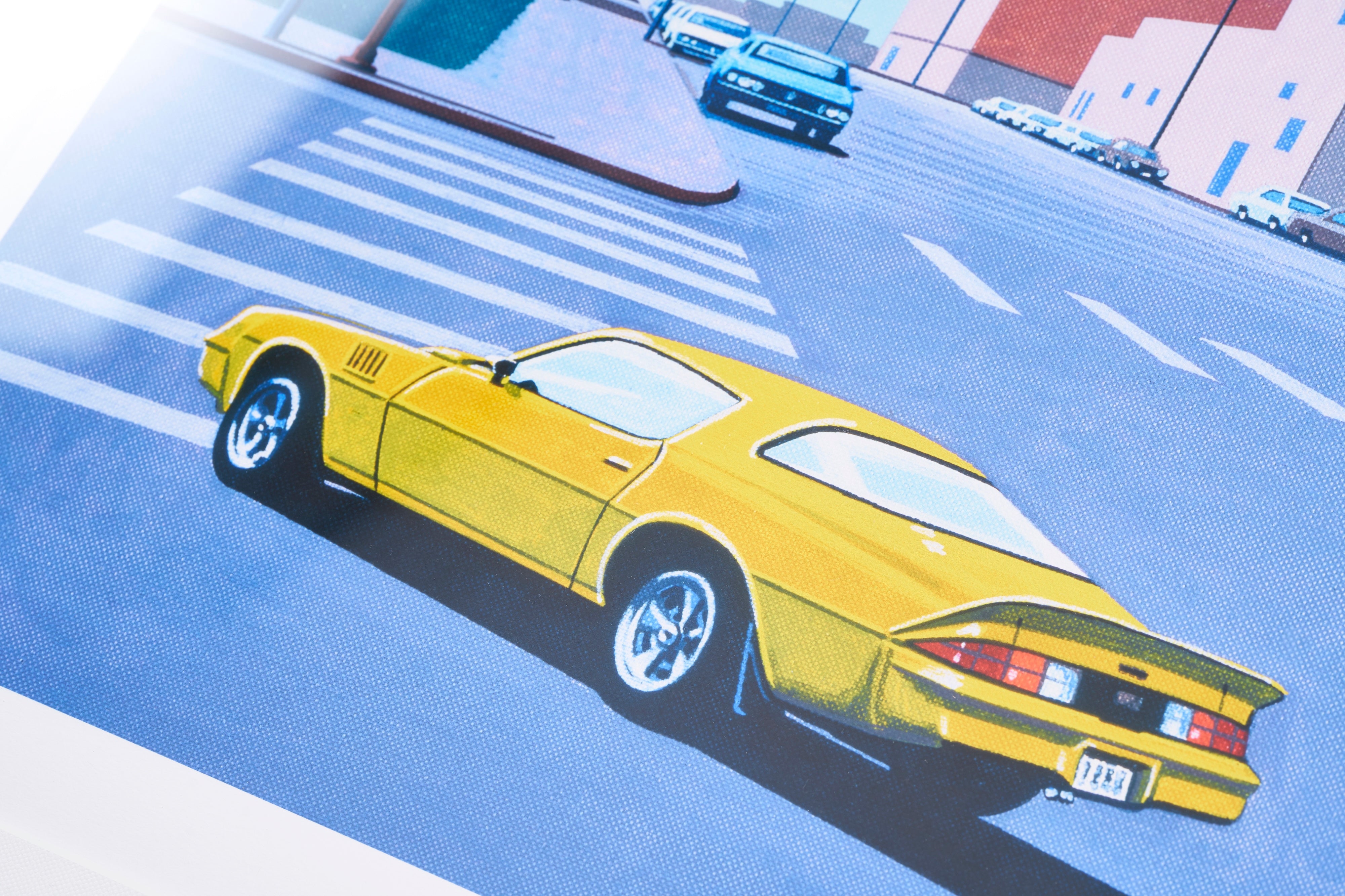 【購入特典付】Citrus in a city 版画額装品 直筆サイン入り / 永井 博 <限定エディション数:70枚>