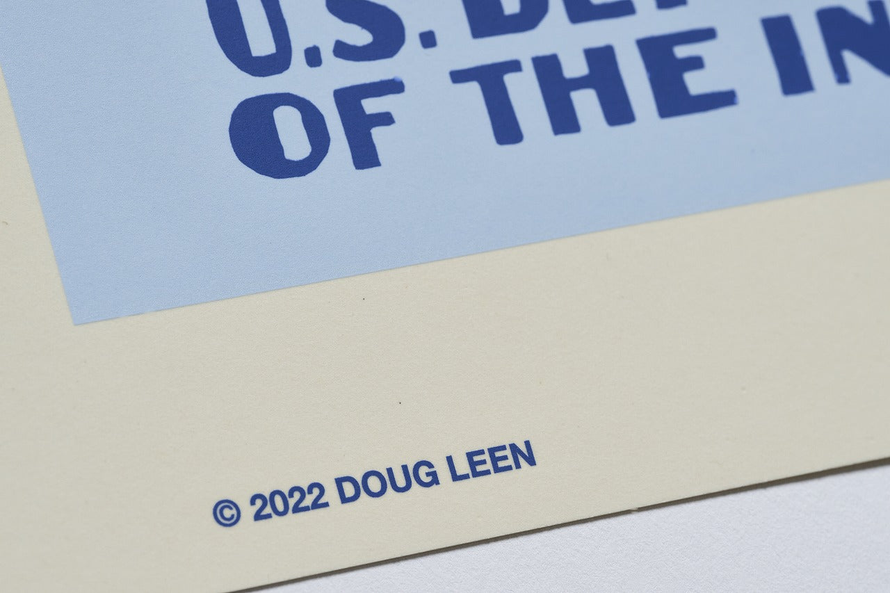 再入荷【限定5枚】ホワイトサンズ国定公園 / アメリカ国立公園ポスター