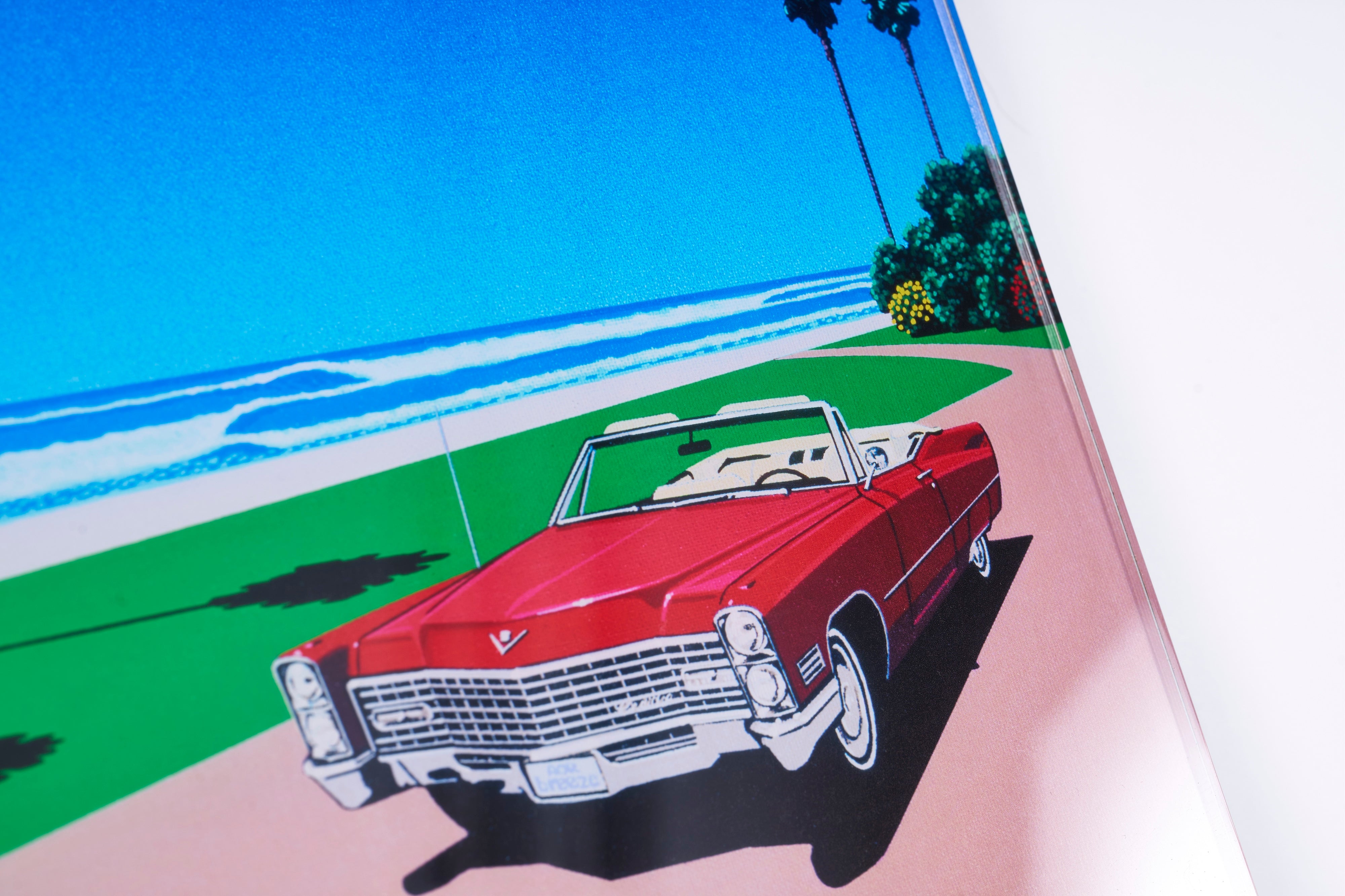 【購入特典付】Chasing Rays, Jazzy Bays エアアクリルアート / 永井 博