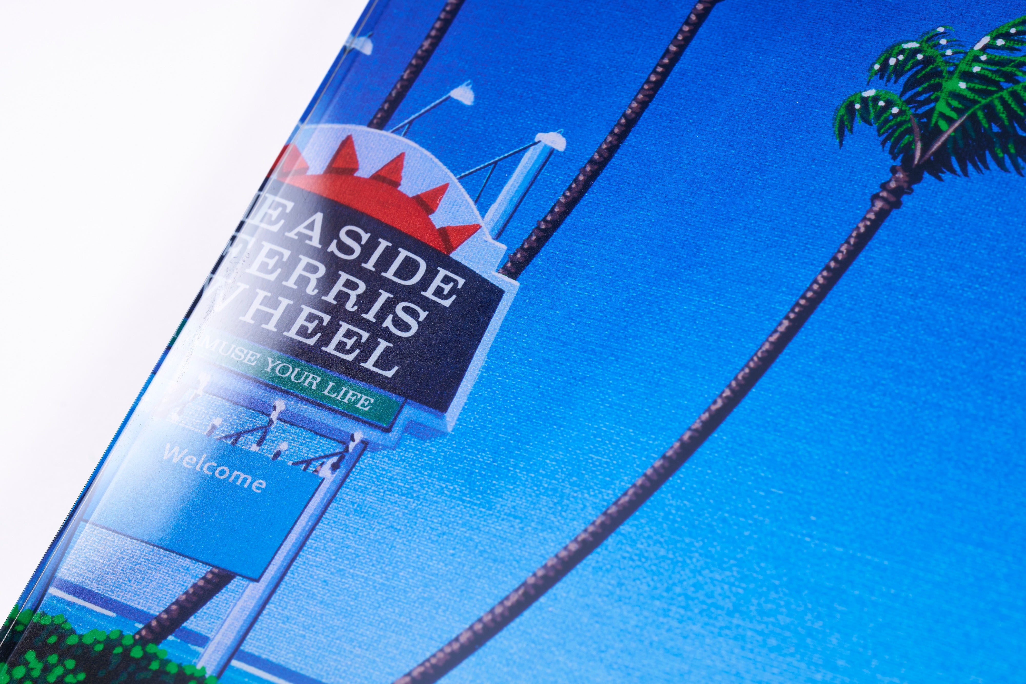 【購入特典付】Seaside Ferris wheel エアアクリルアート / 永井 博