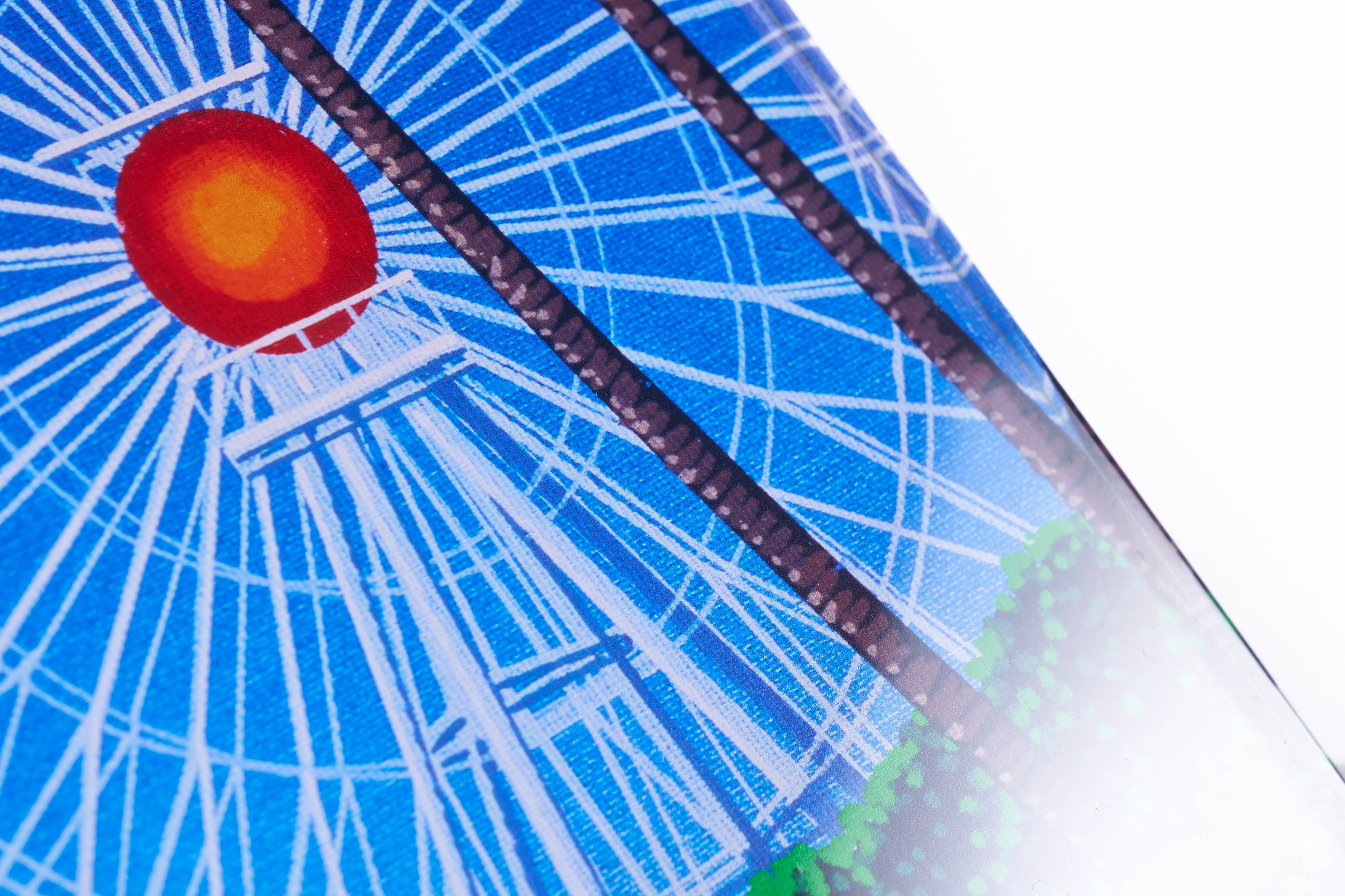 【購入特典付】Seaside Ferris wheel エアアクリルアート / 永井 博