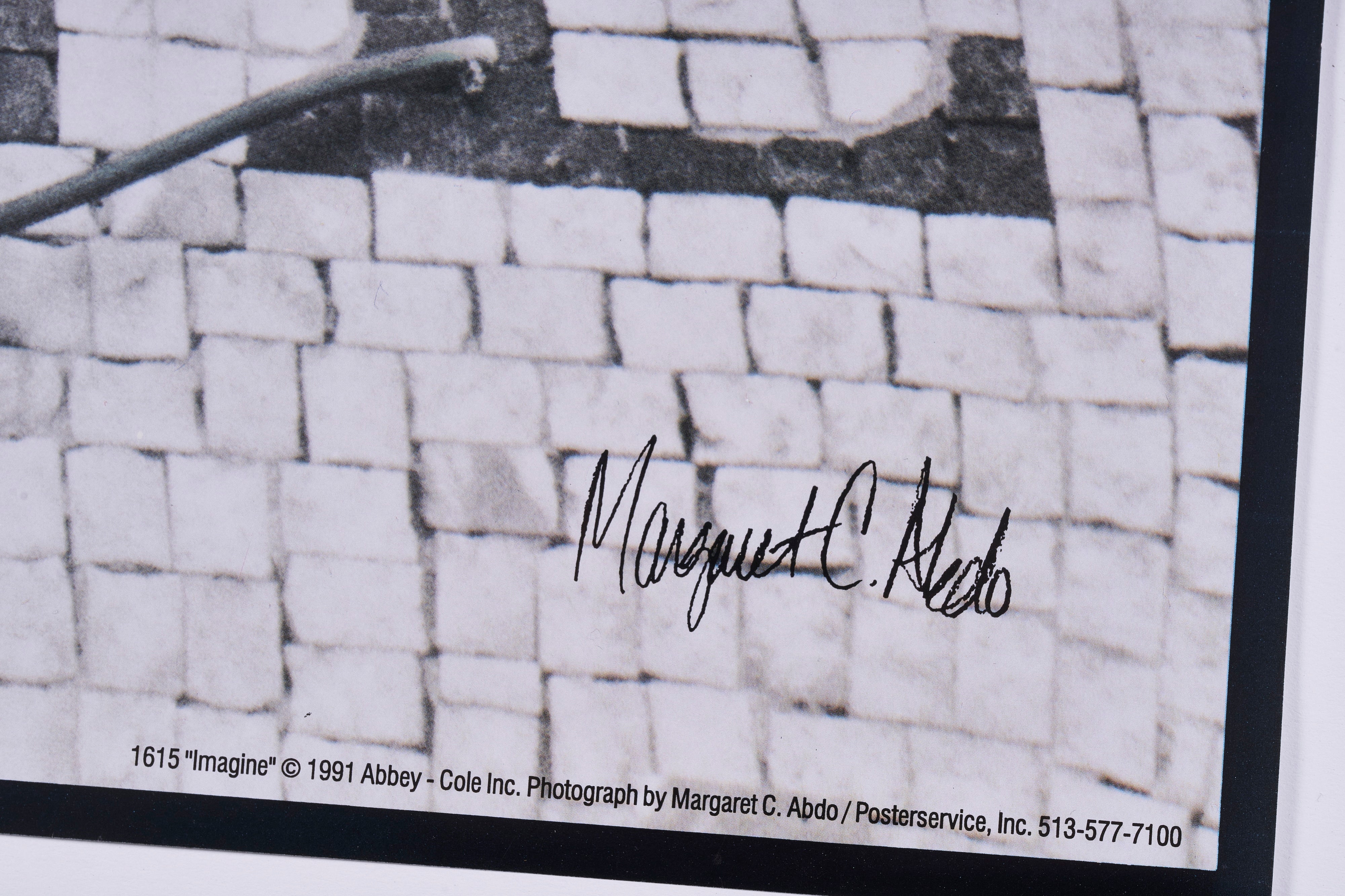 【限定5枚】JOHN LENNON "IMAGINE"(ジョン・レノン ”イマジン”) 1991 / バンドポスター