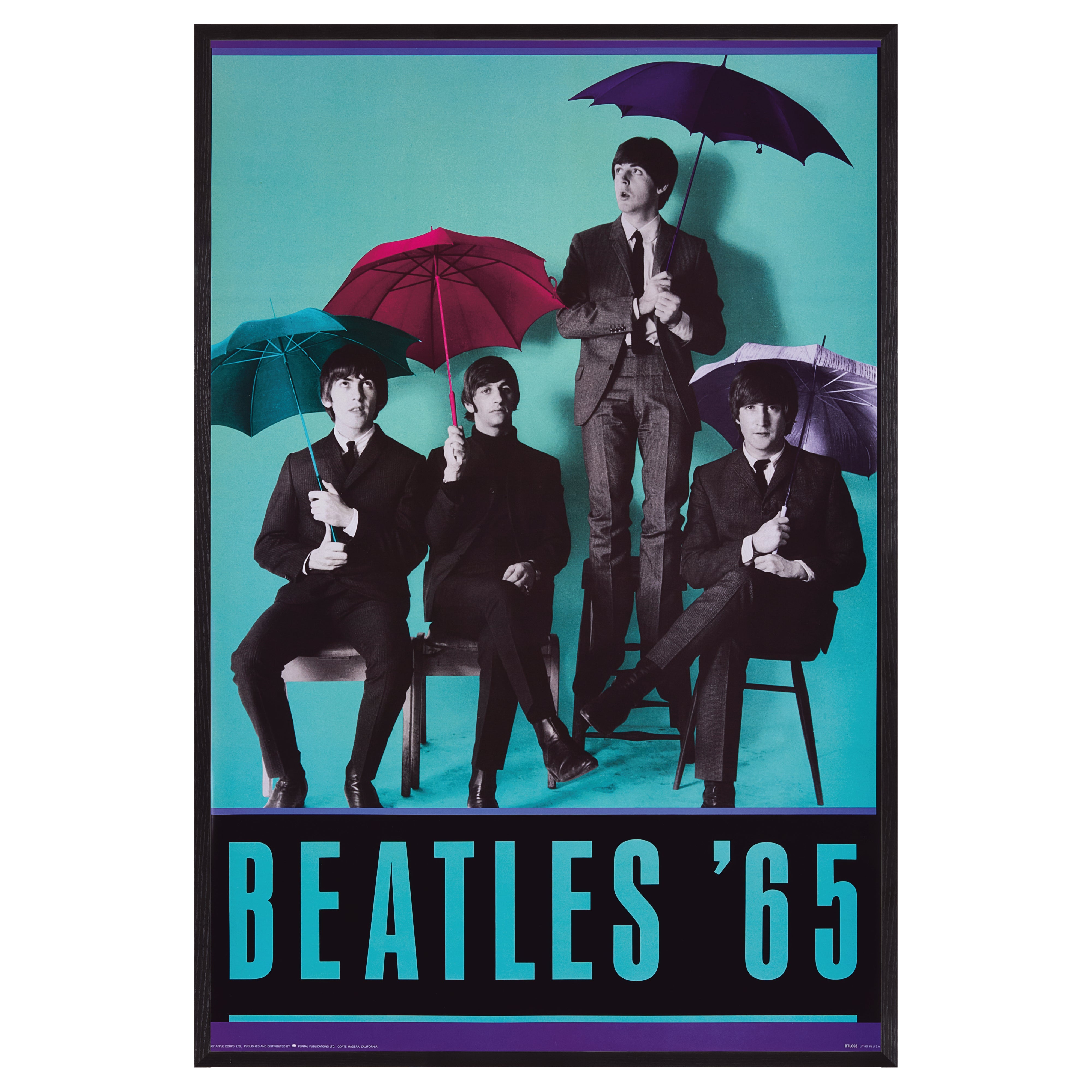 【限定10枚】BEATLES '65(ビートルズ ’65) 1987 / バンドポスター
