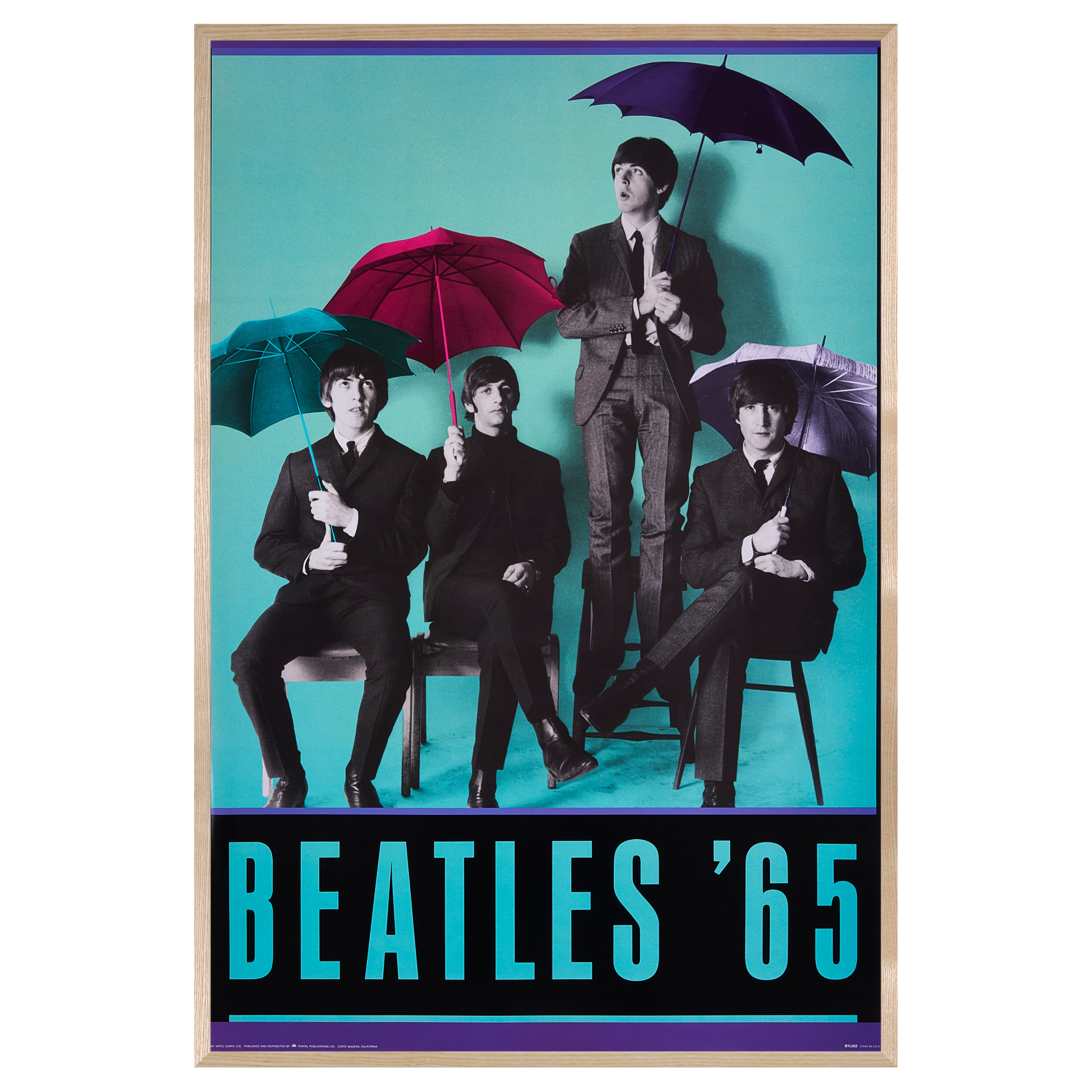 【限定10枚】BEATLES '65(ビートルズ ’65) 1987 / バンドポスター