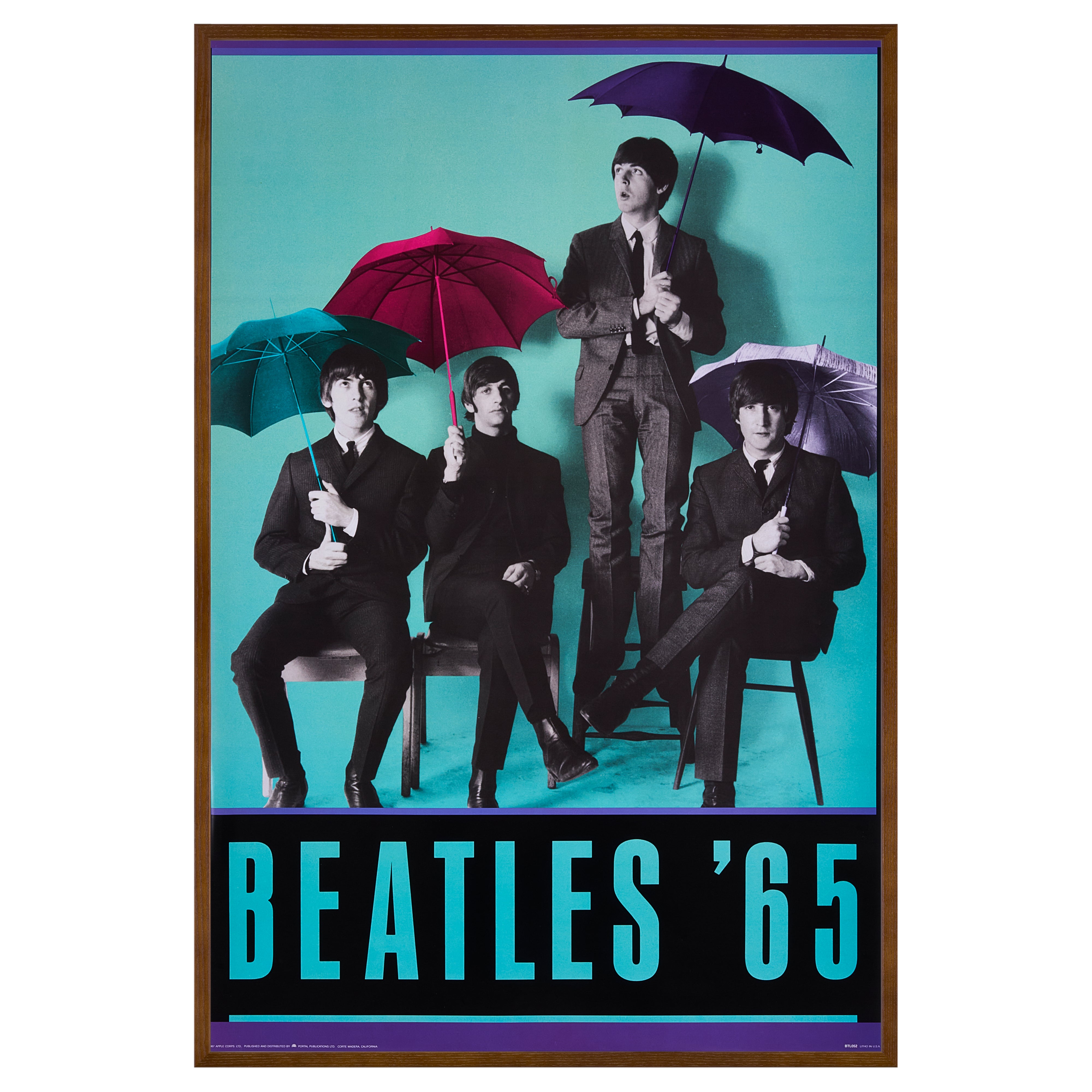 【限定10枚】BEATLES '65(ビートルズ ’65) 1987 / バンドポスター