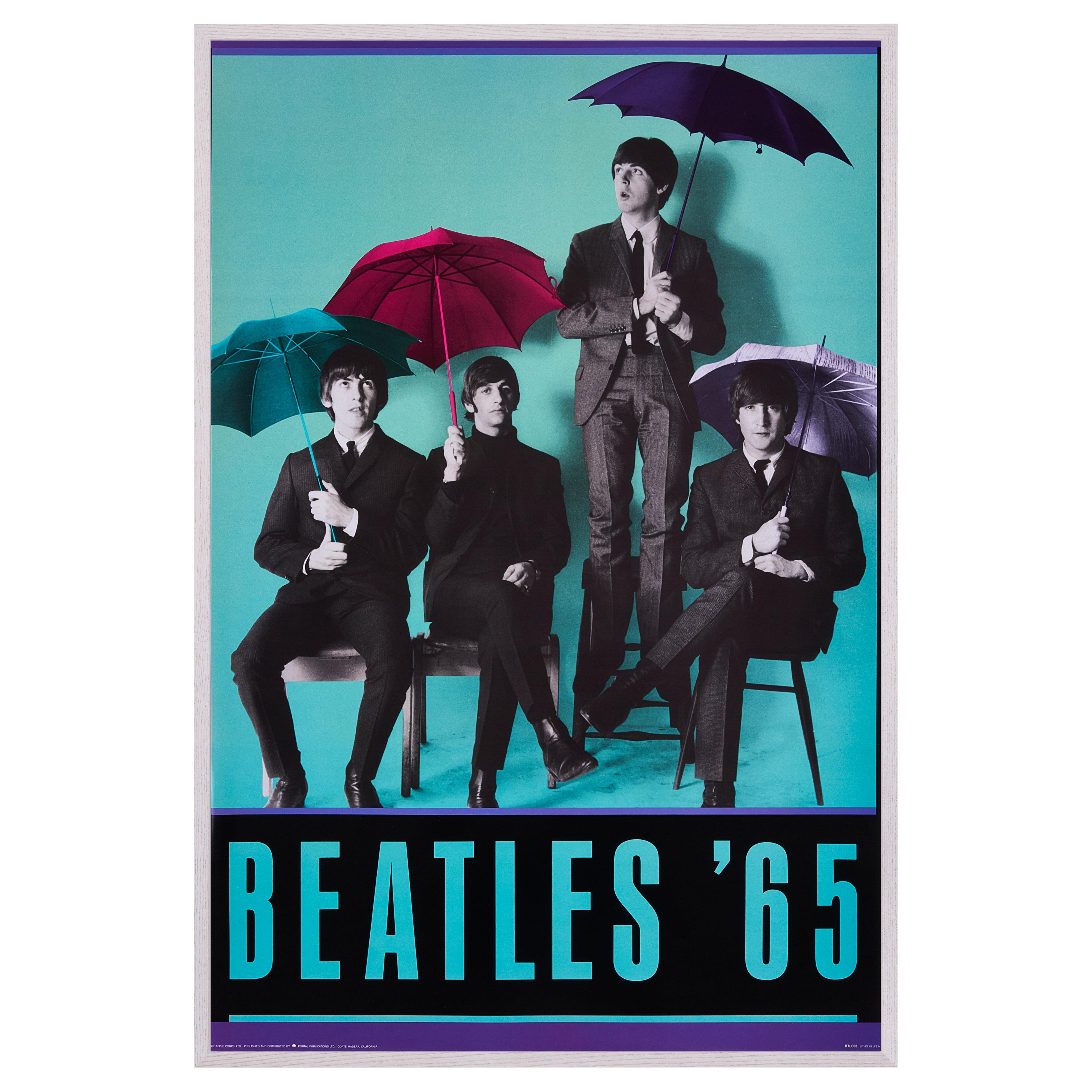 【限定10枚】BEATLES '65(ビートルズ ’65) 1987 / バンドポスター