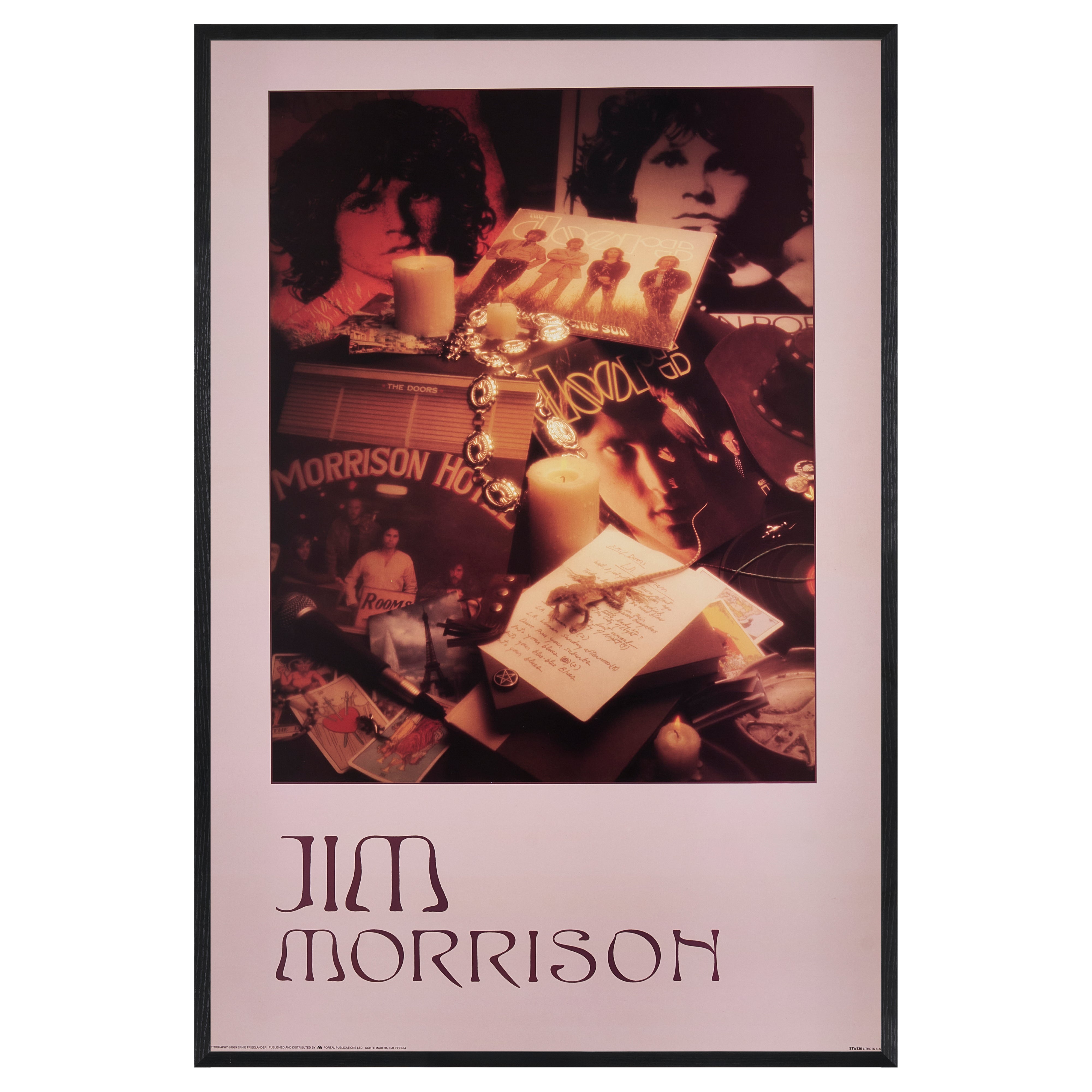 【限定10枚】JIM MORRISON(ジム・モリソン) 1989 / バンドポスター