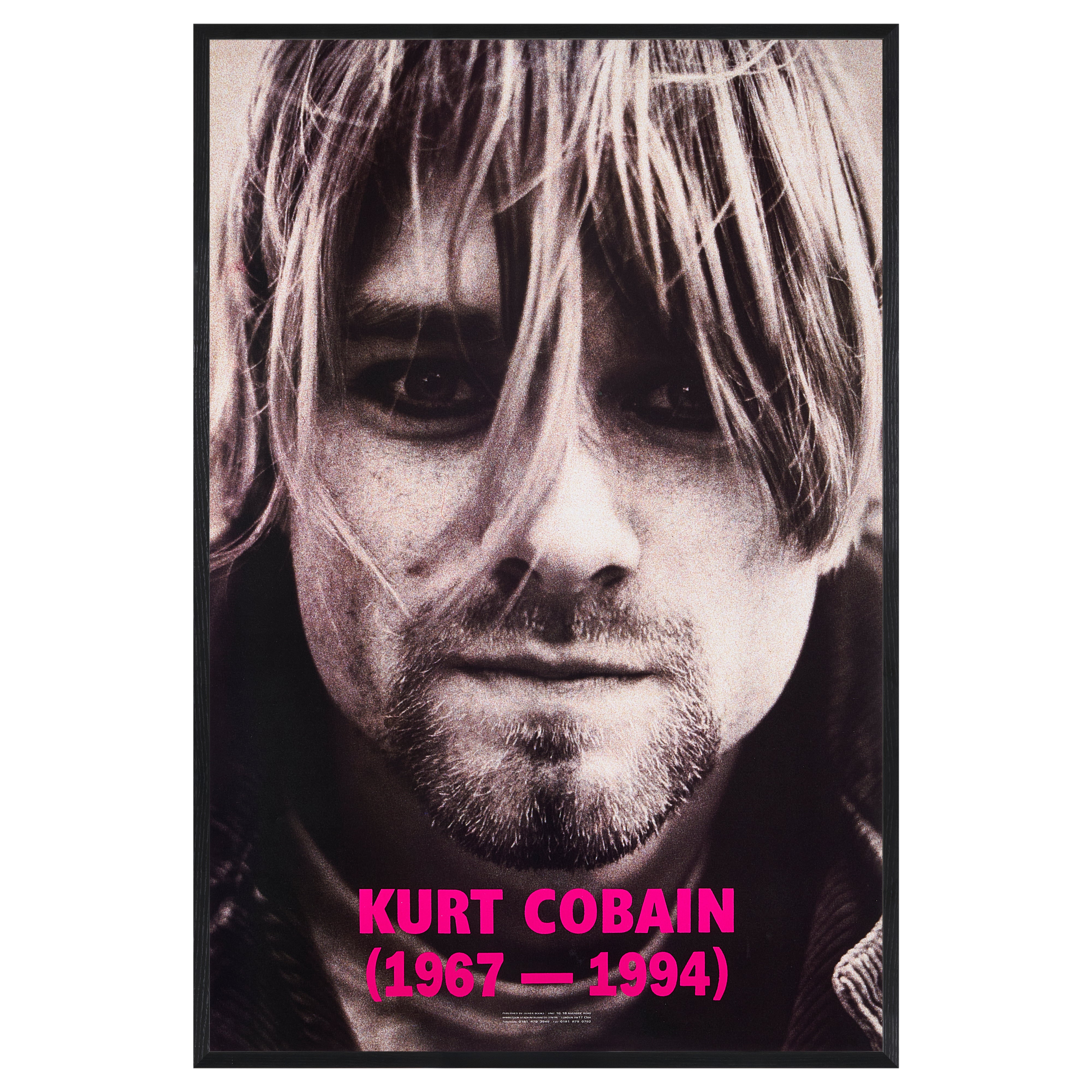 【限定10枚】KURT COBAIN(カート・コバーン) 1990s / バンドポスター