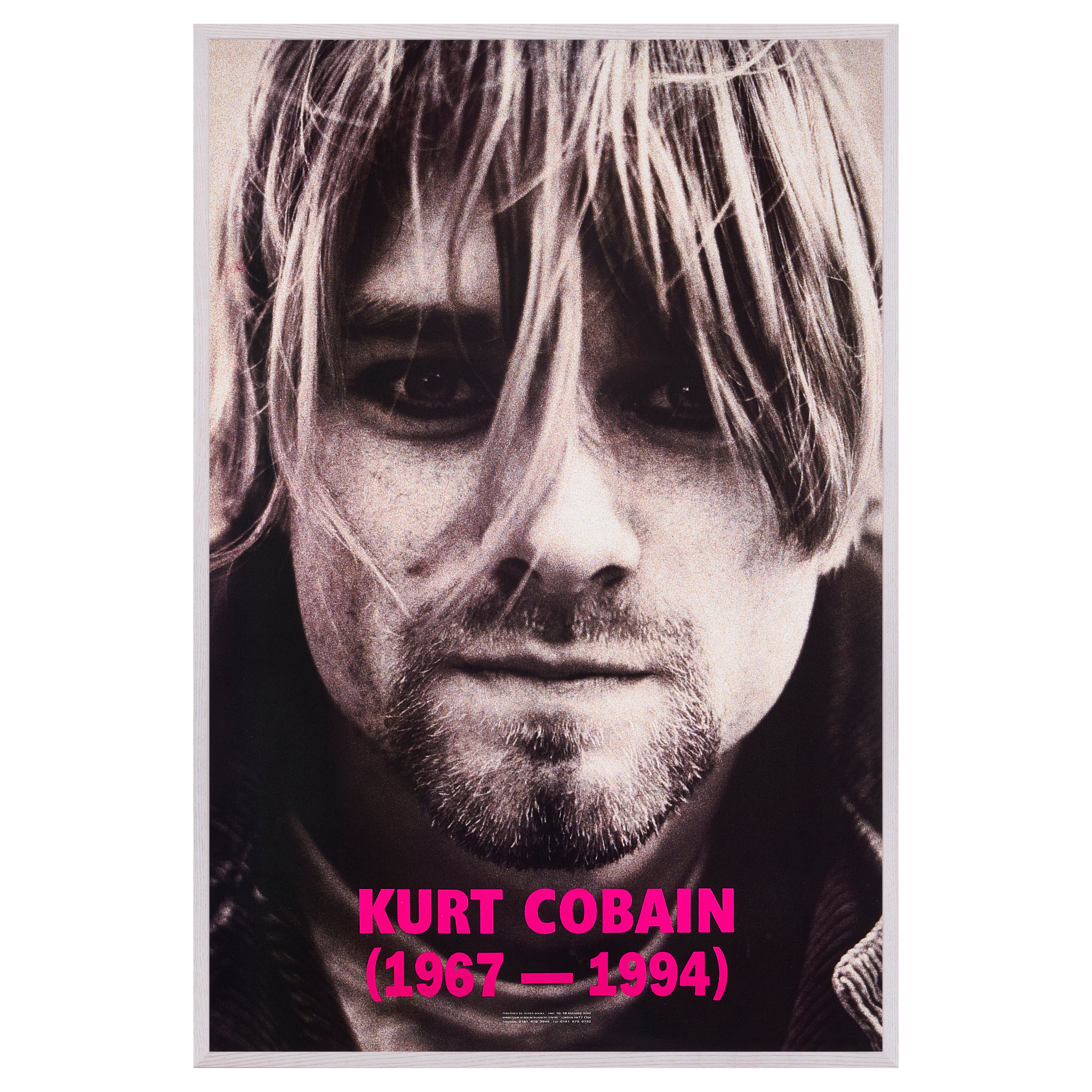 【限定10枚】KURT COBAIN(カート・コバーン) 1990s / バンドポスター