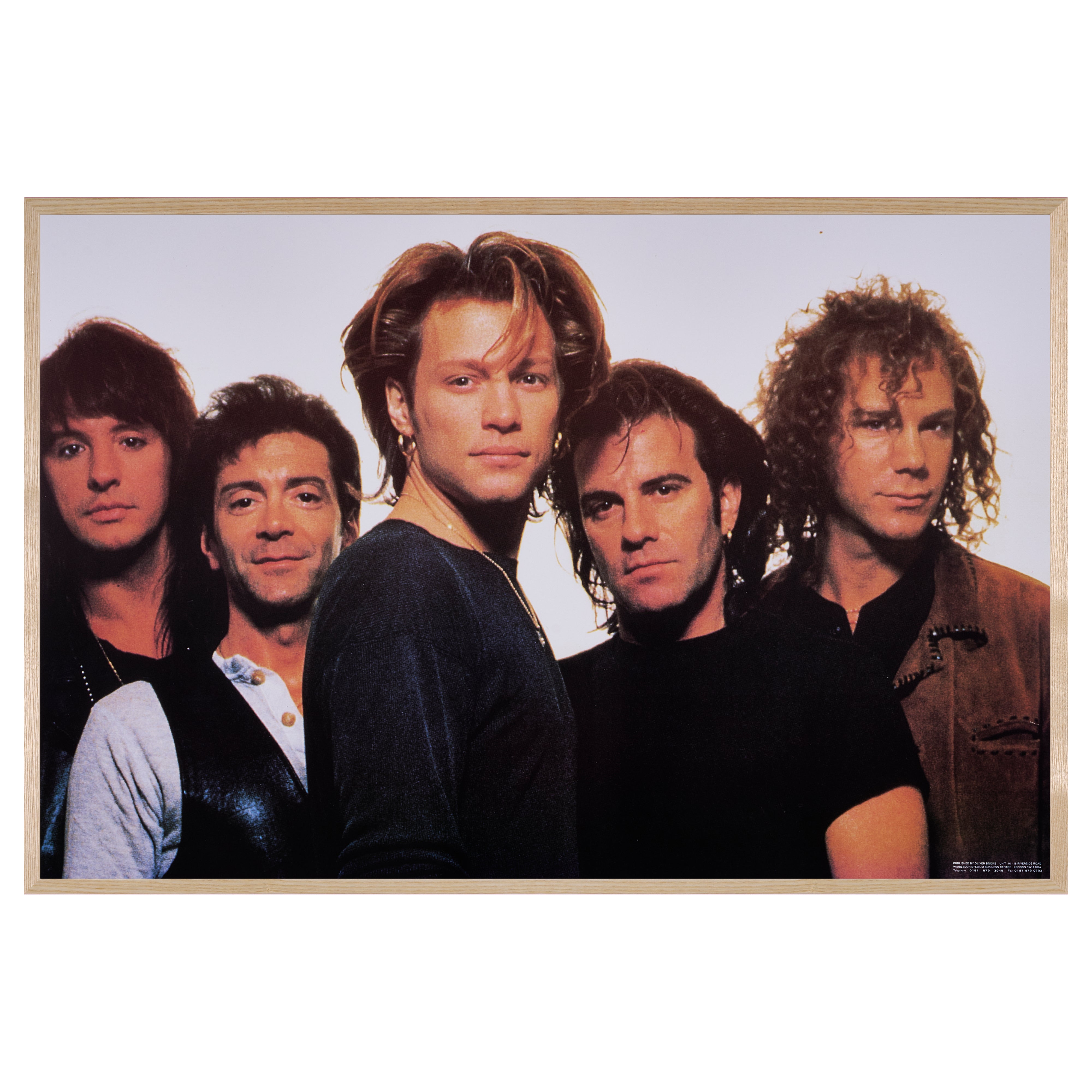 【限定10枚】BON JOVI(ボン・ジョヴィ) Early 1990s / バンドポスター