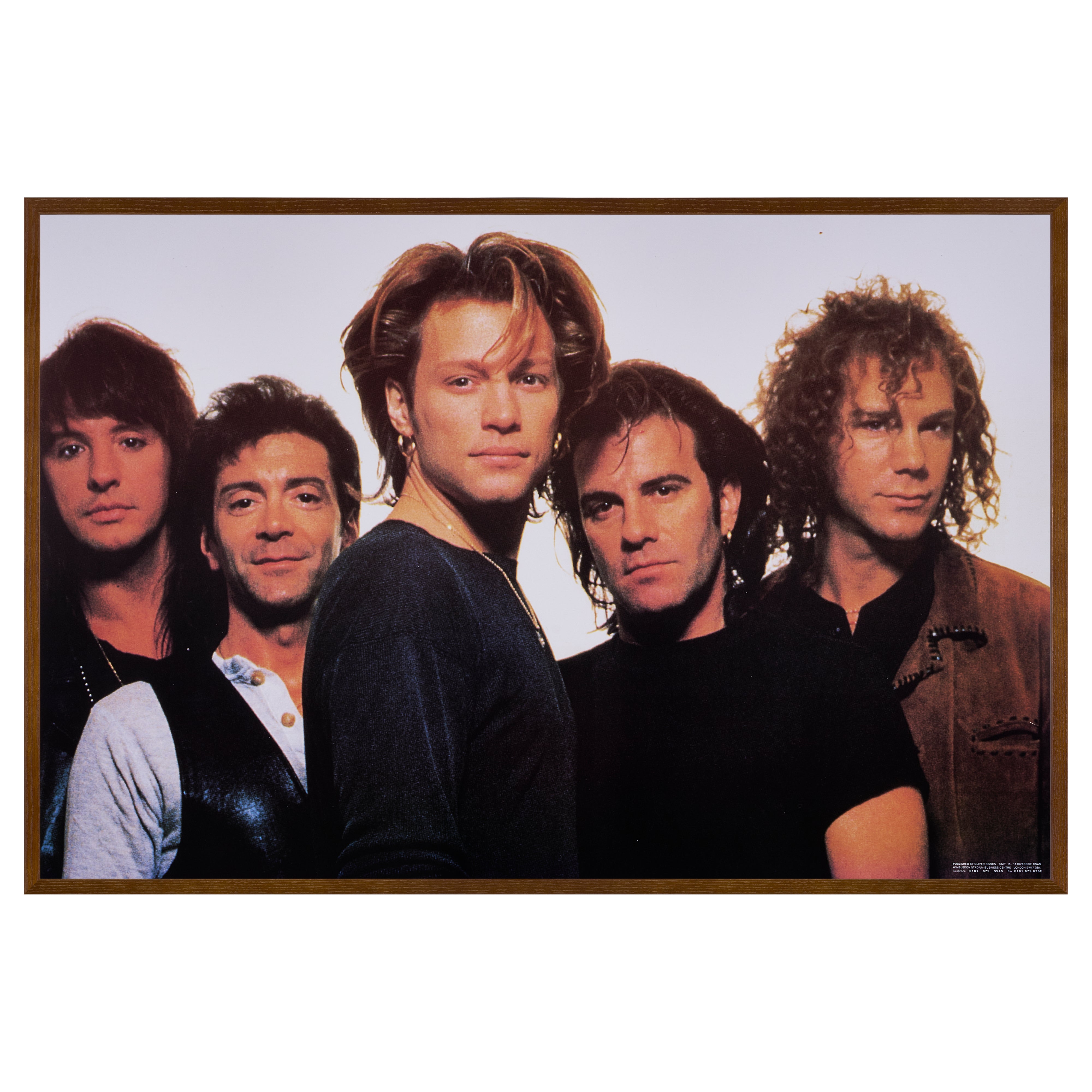 【限定10枚】BON JOVI(ボン・ジョヴィ) Early 1990s / バンドポスター