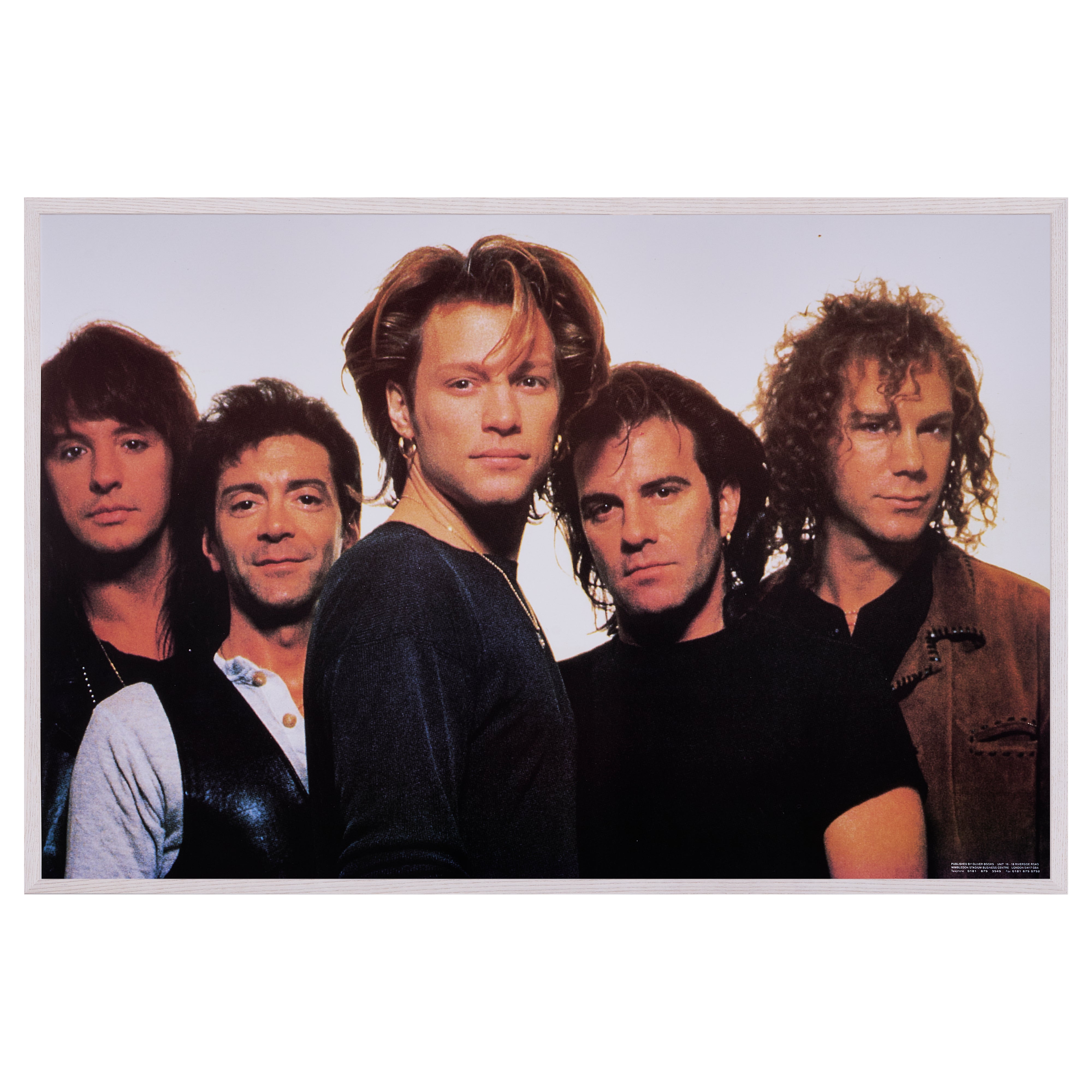 【限定10枚】BON JOVI(ボン・ジョヴィ) Early 1990s / バンドポスター