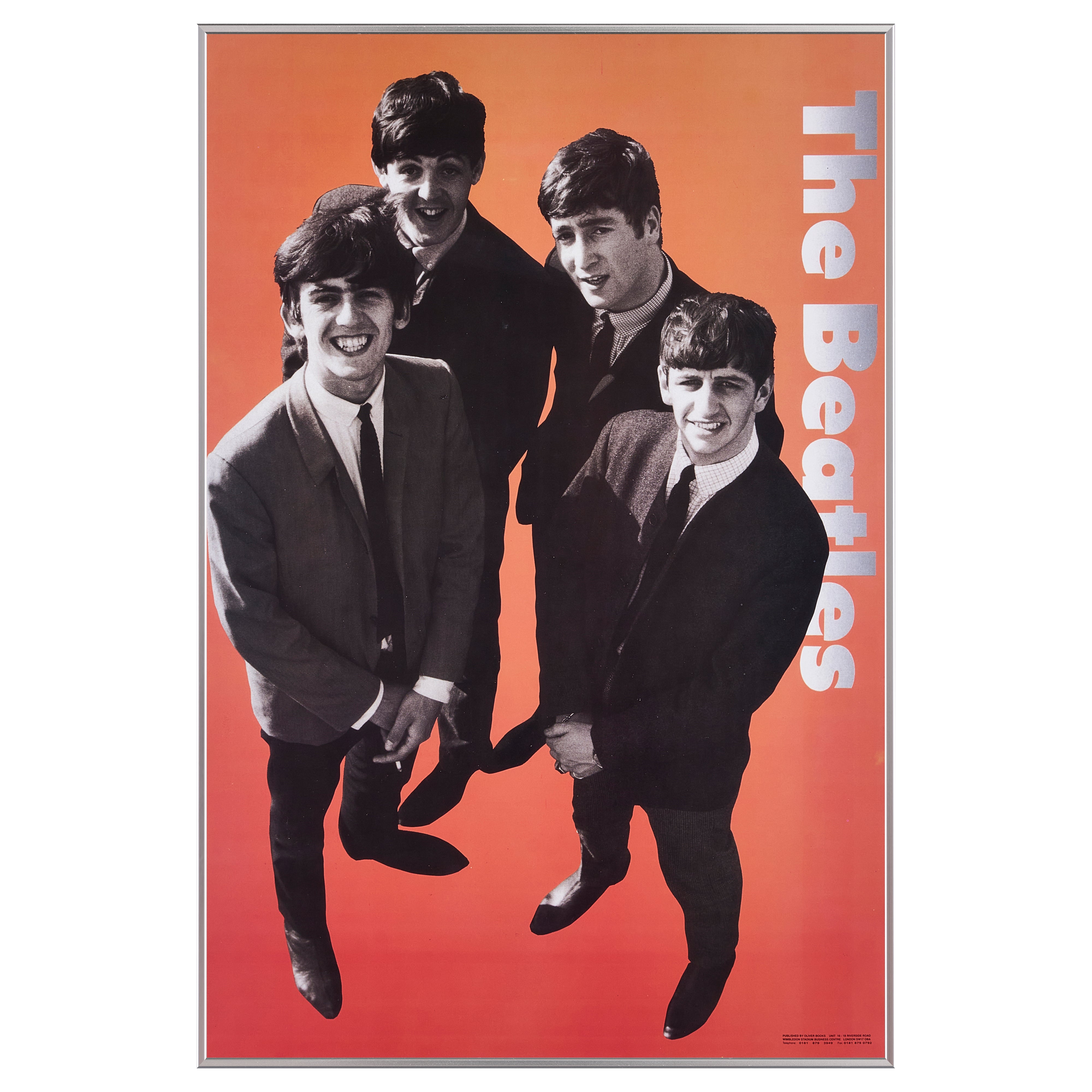 【限定10枚】THE BEATLES(ザ・ビートルズ) 1990s / バンドポスター