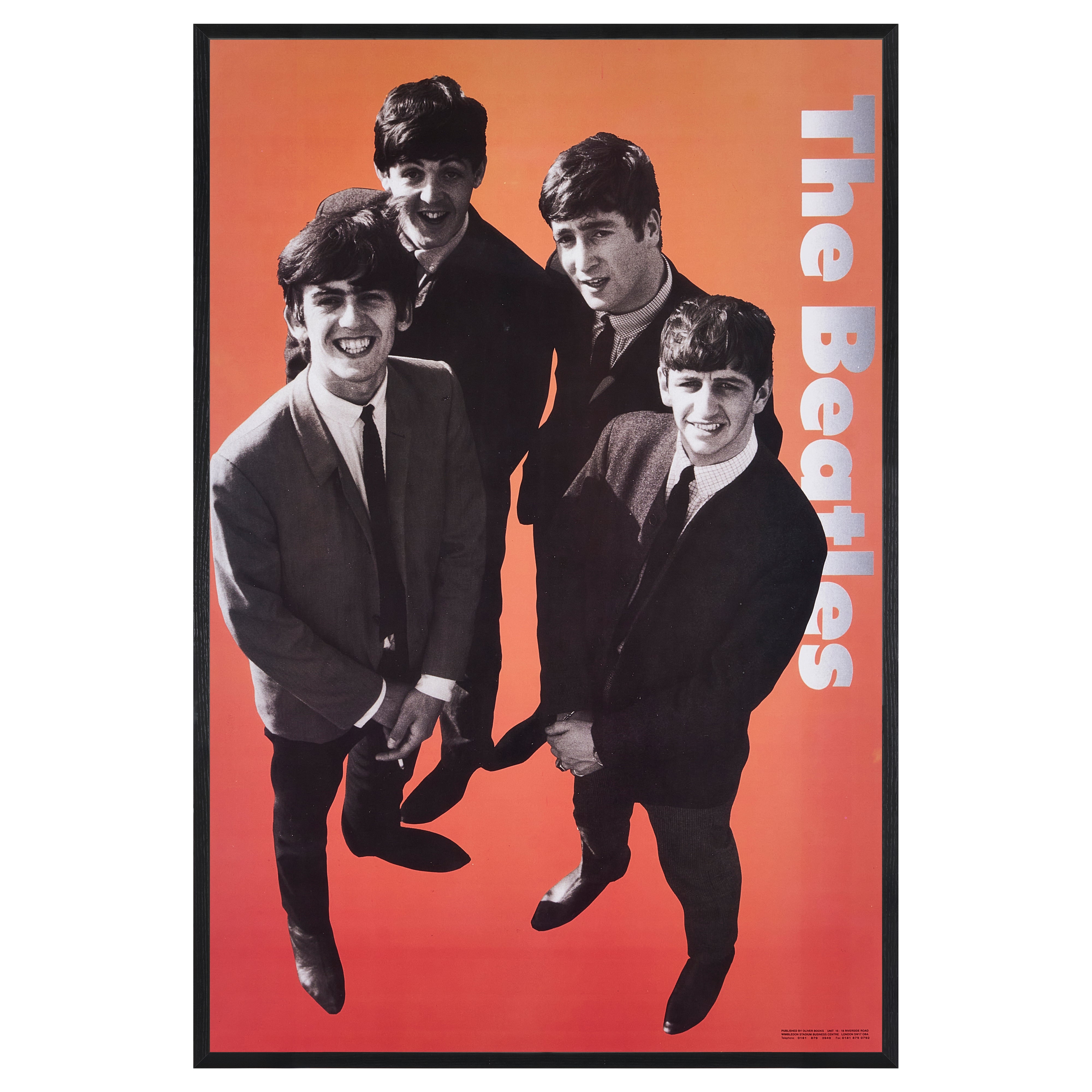 【限定10枚】THE BEATLES(ザ・ビートルズ) 1990s / バンドポスター