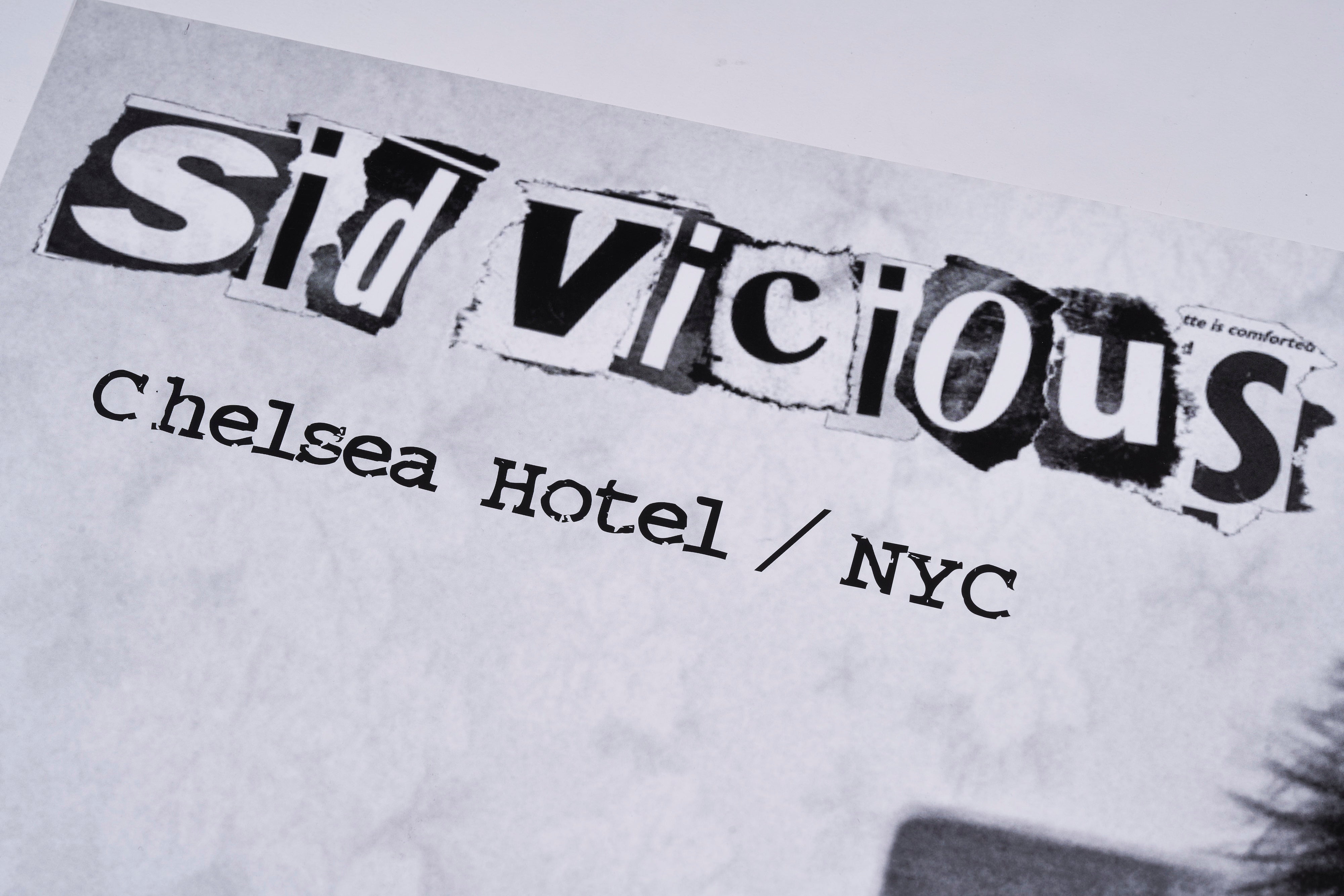 完売【限定5枚】SID VICIOUS(シド・ヴィシャス) 1998 / バンドポスター