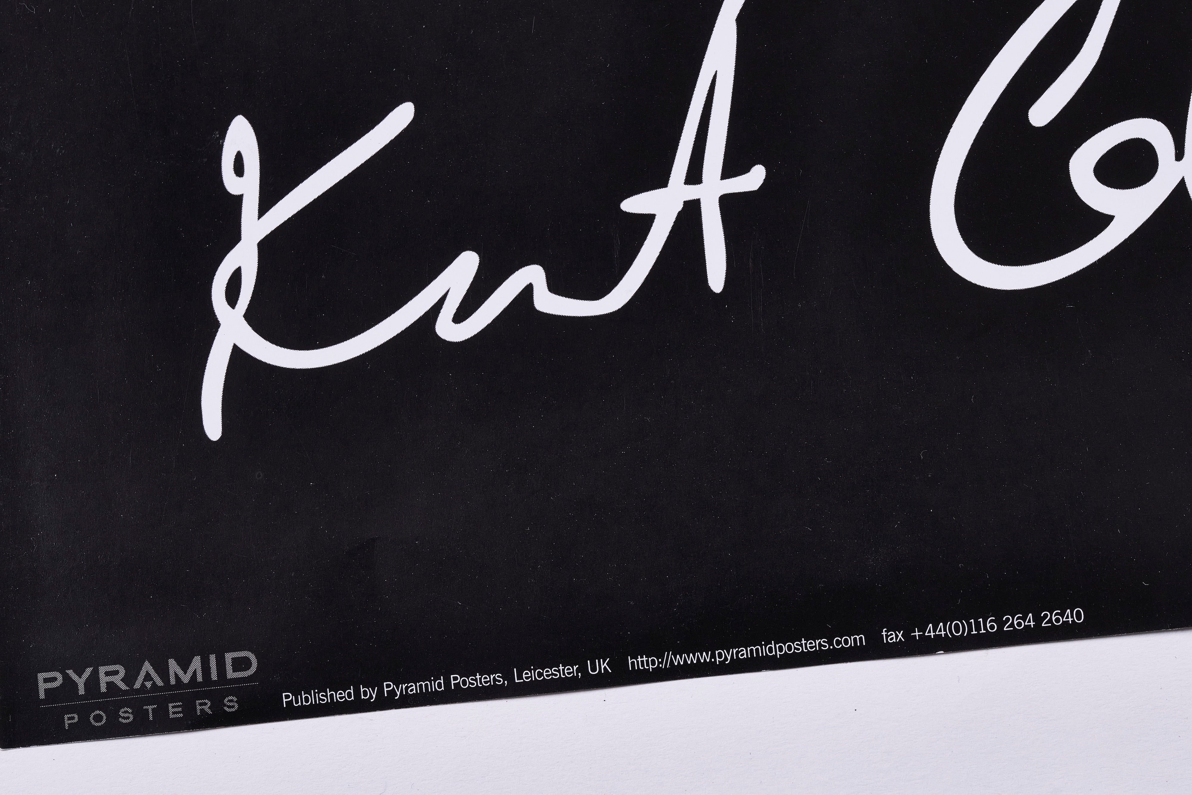 【限定10枚】KURT COBAIN(カート・コバーン) 2005 / バンドポスター