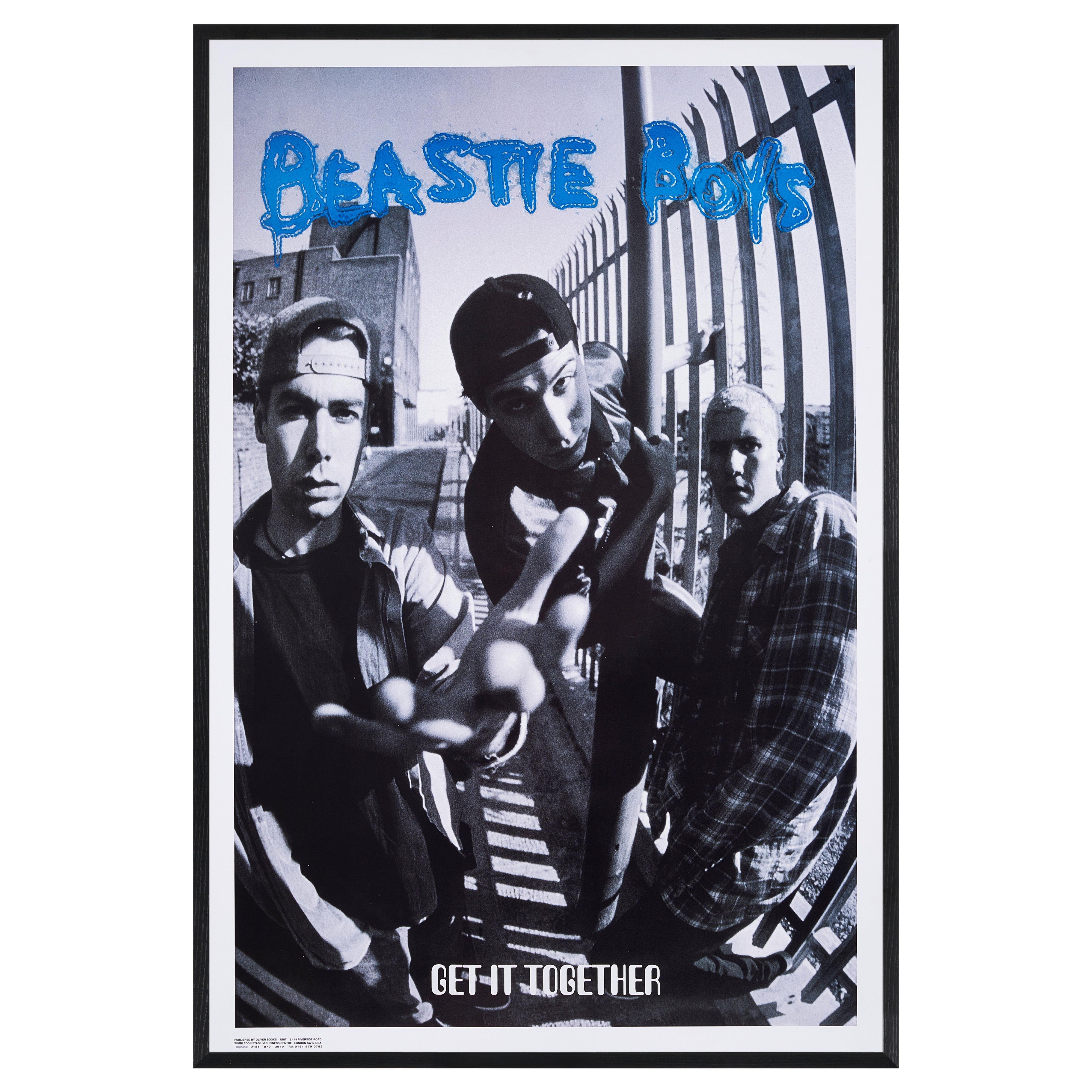 【限定5枚】BEASTIE BOYS(ビースティ・ボーイズ) "GET IT TOGETHER" 1994 / バンドポスター
