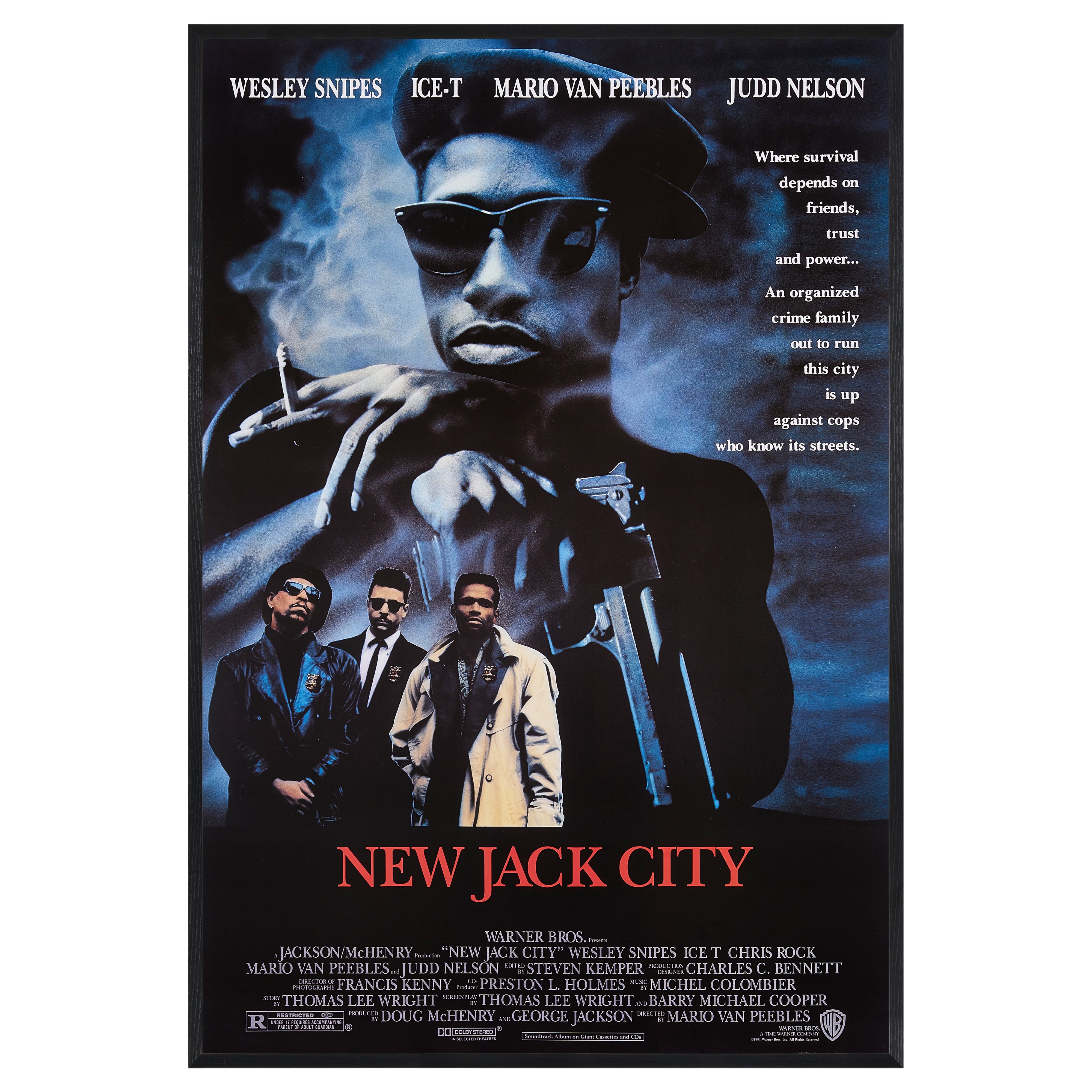 【限定5枚】NEW JACK CITY(ニュー・ジャック・シティ) 1991 / 映画ポスター