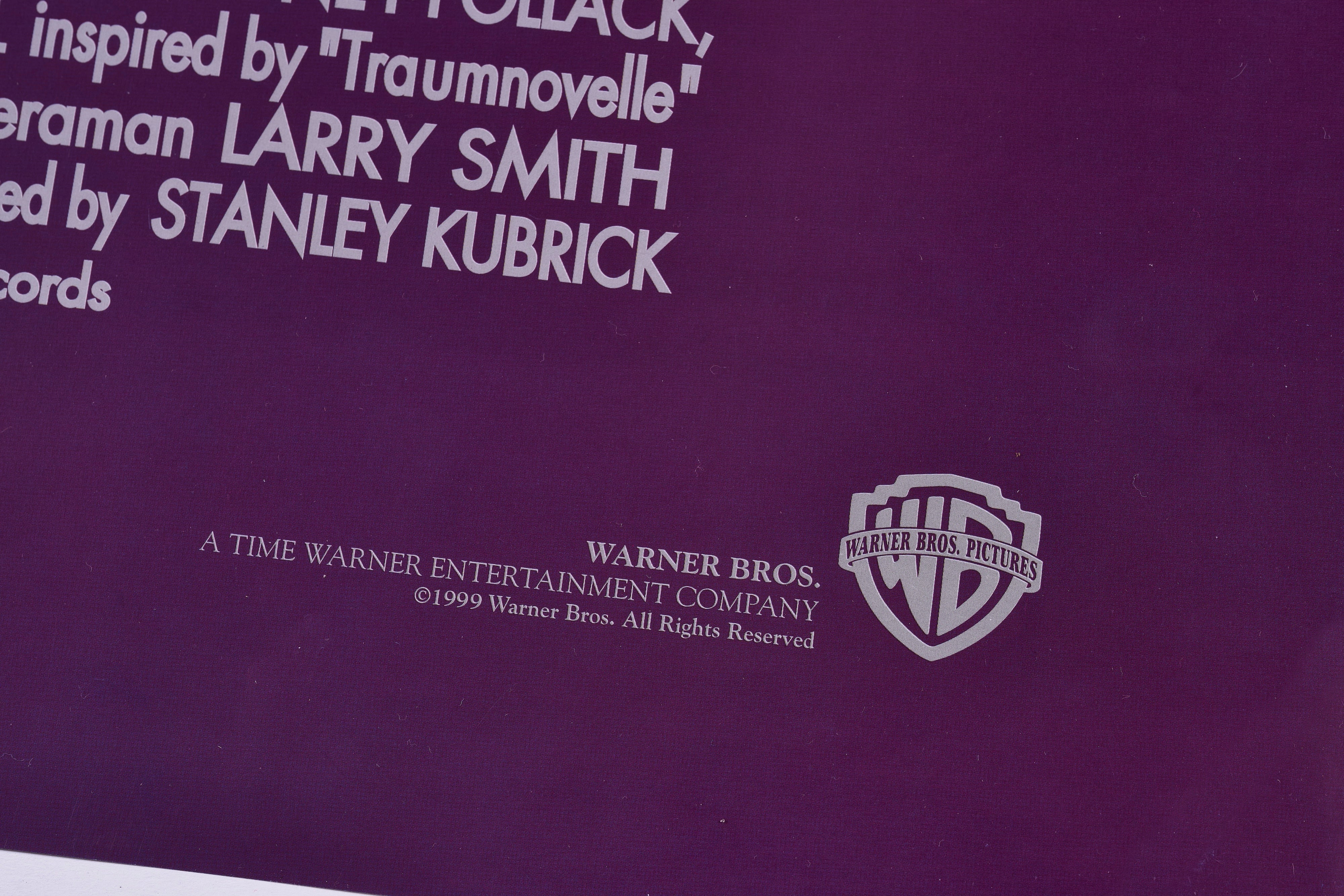 【限定2枚】EYES WIDE SHUT(アイズ ワイド シャット) 1999 / 映画ポスター