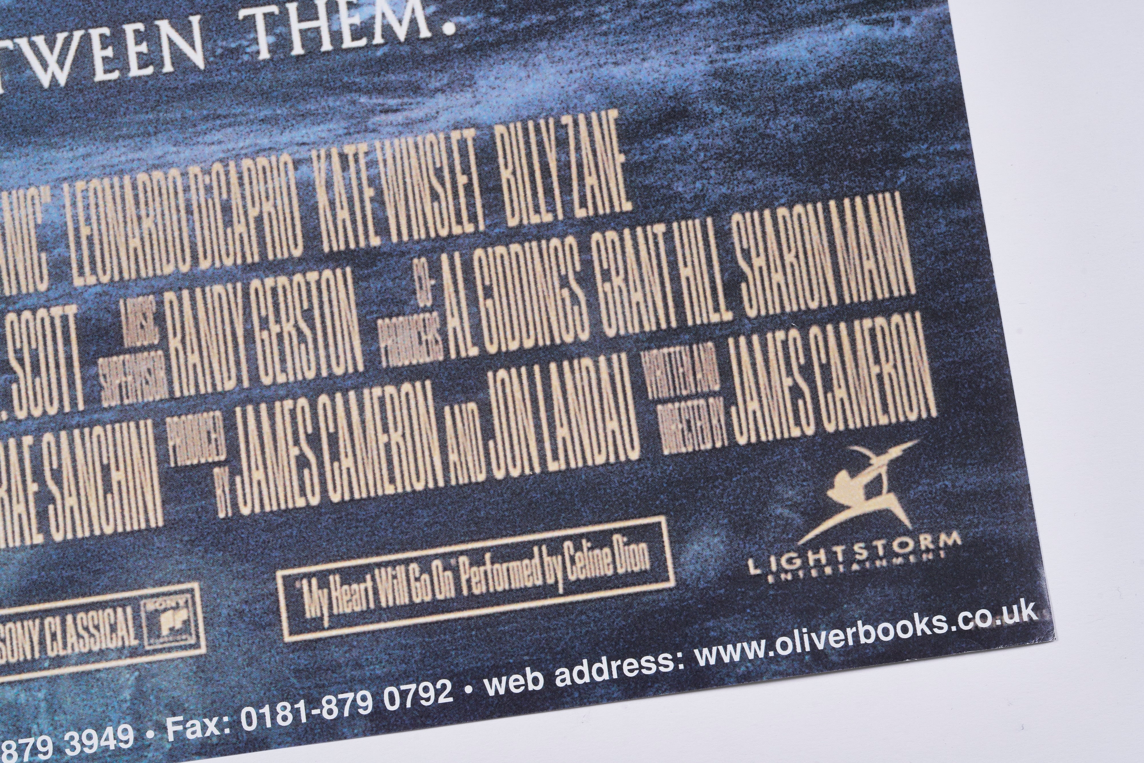 【限定10枚】TITANIC(タイタニック) 1997 / 映画ポスター