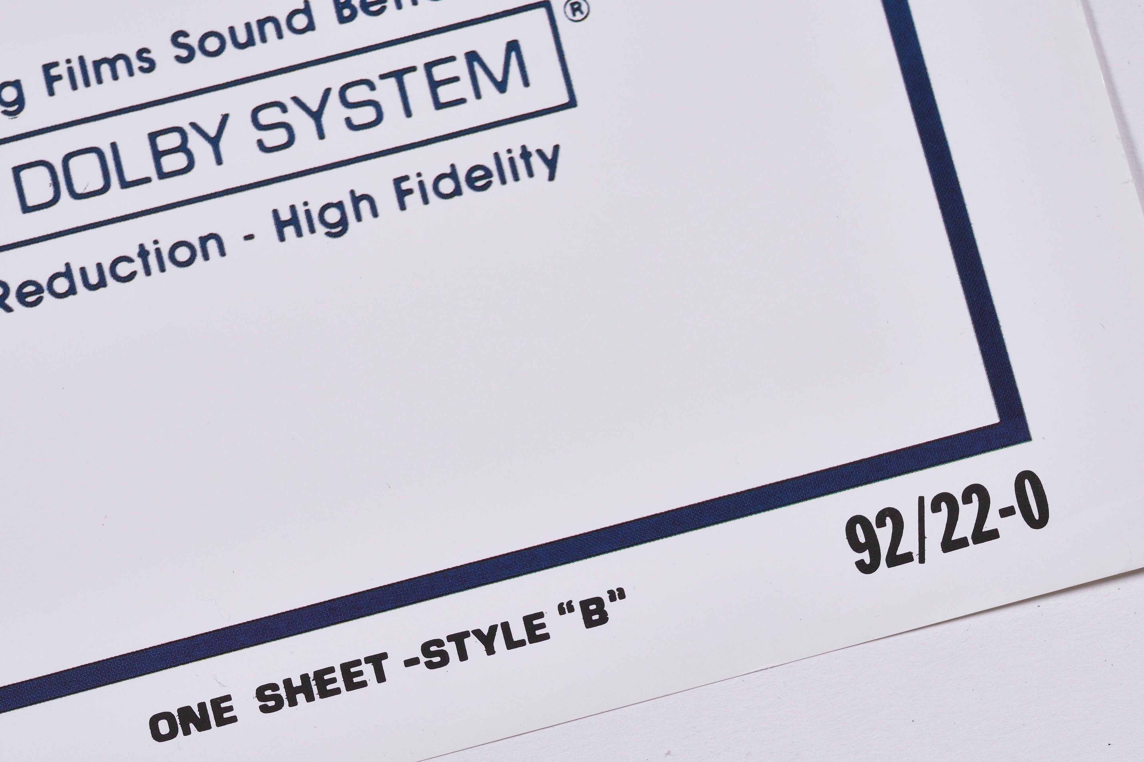 完売【限定1枚】STAR WARS(スター・ウォーズ) 15th Anniversary 1993 / 映画ポスター