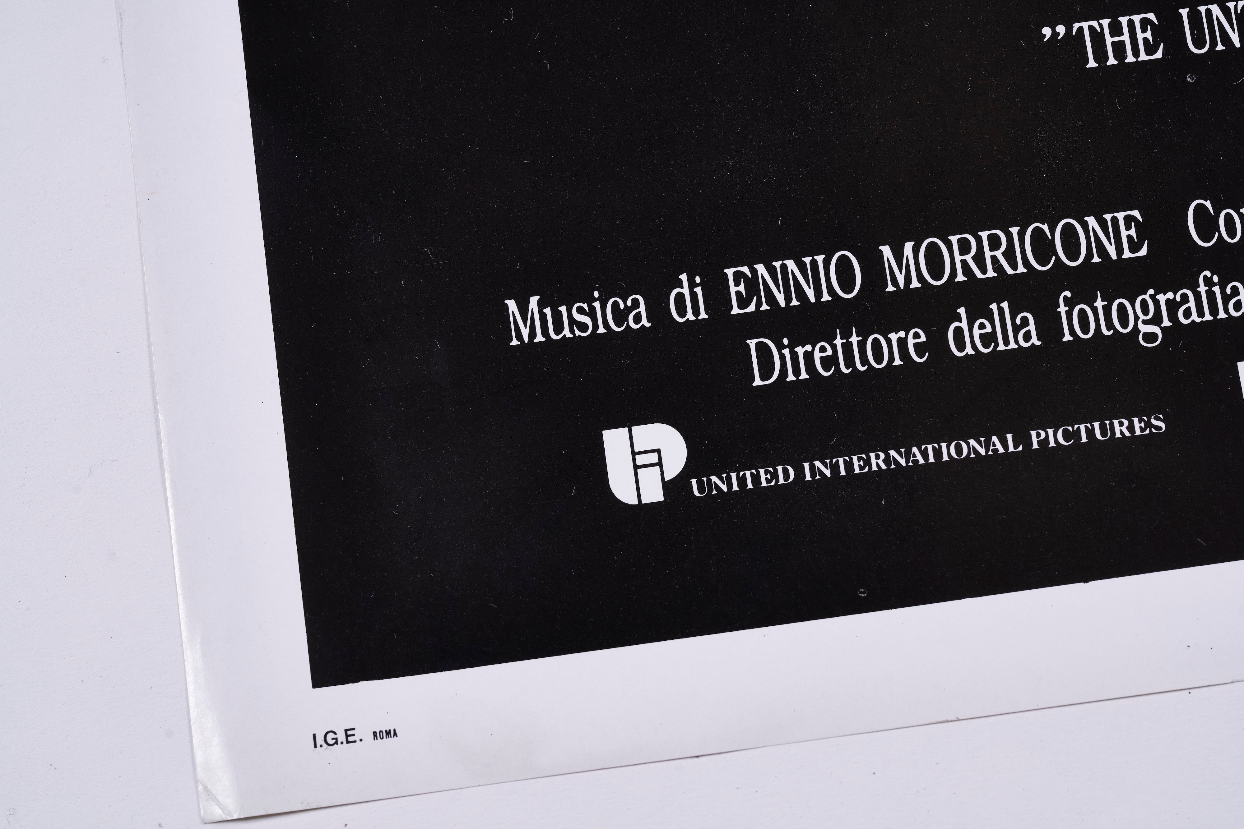 再入荷【限定3枚】THE UNTOUCHABLES (アンタッチャブル) 1987 / 映画ポスター