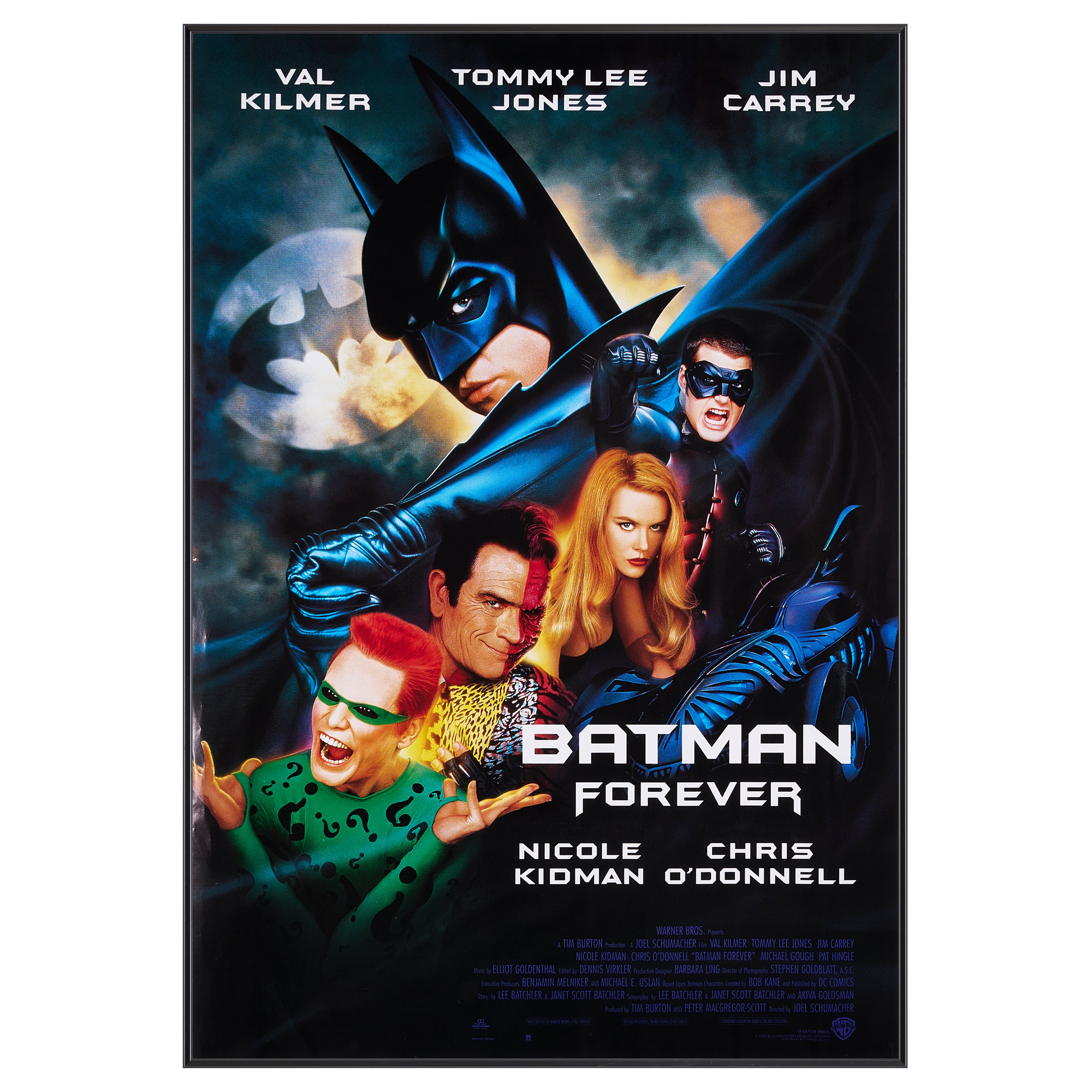 【限定5枚】BATMAN FOREVER(バットマン フォーエヴァー) 1995 / 映画ポスター