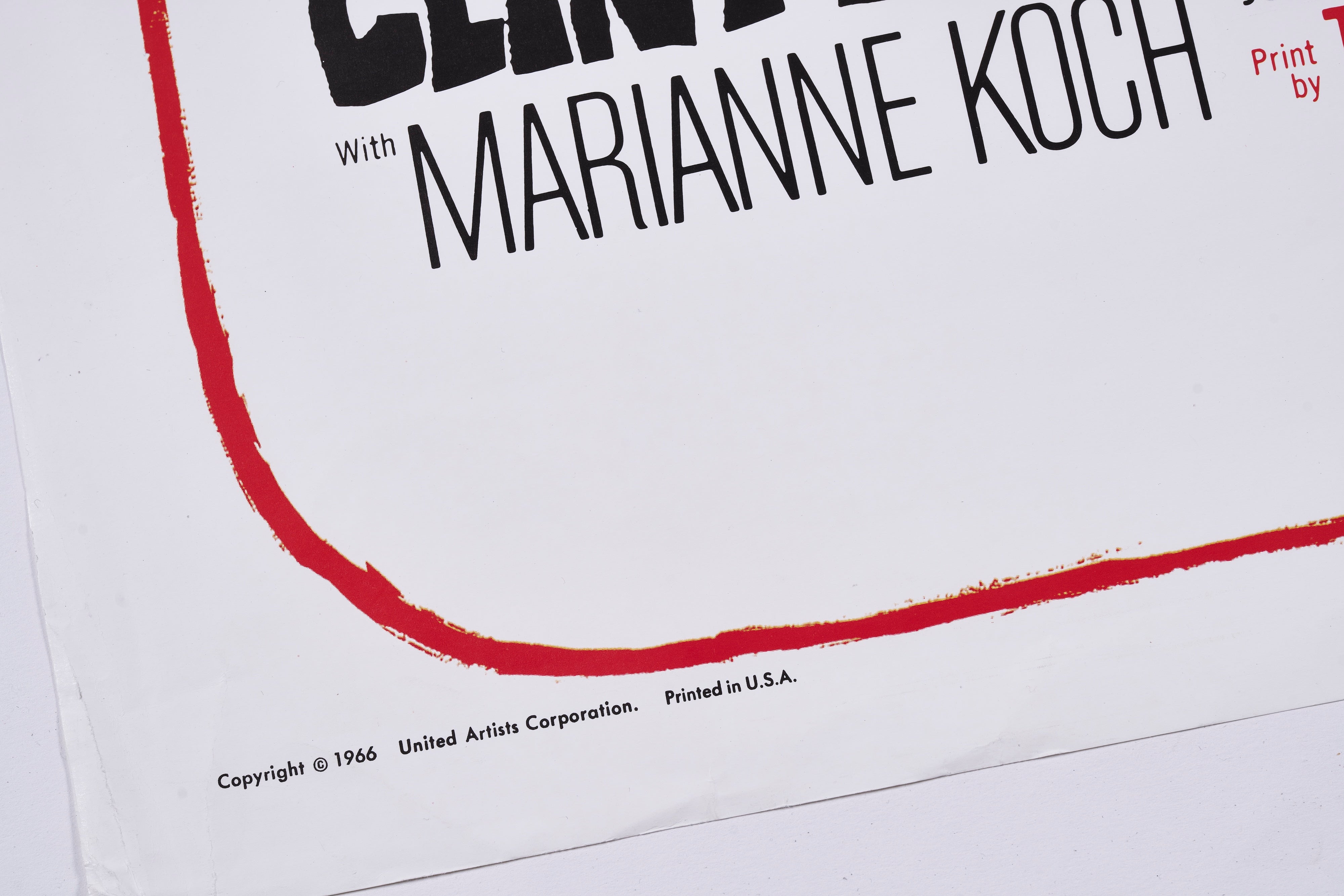 【限定5枚】A FISTFUL OF DOLLARS(荒野の用心棒) 1964 - Printed in 1990s / 映画ポスター