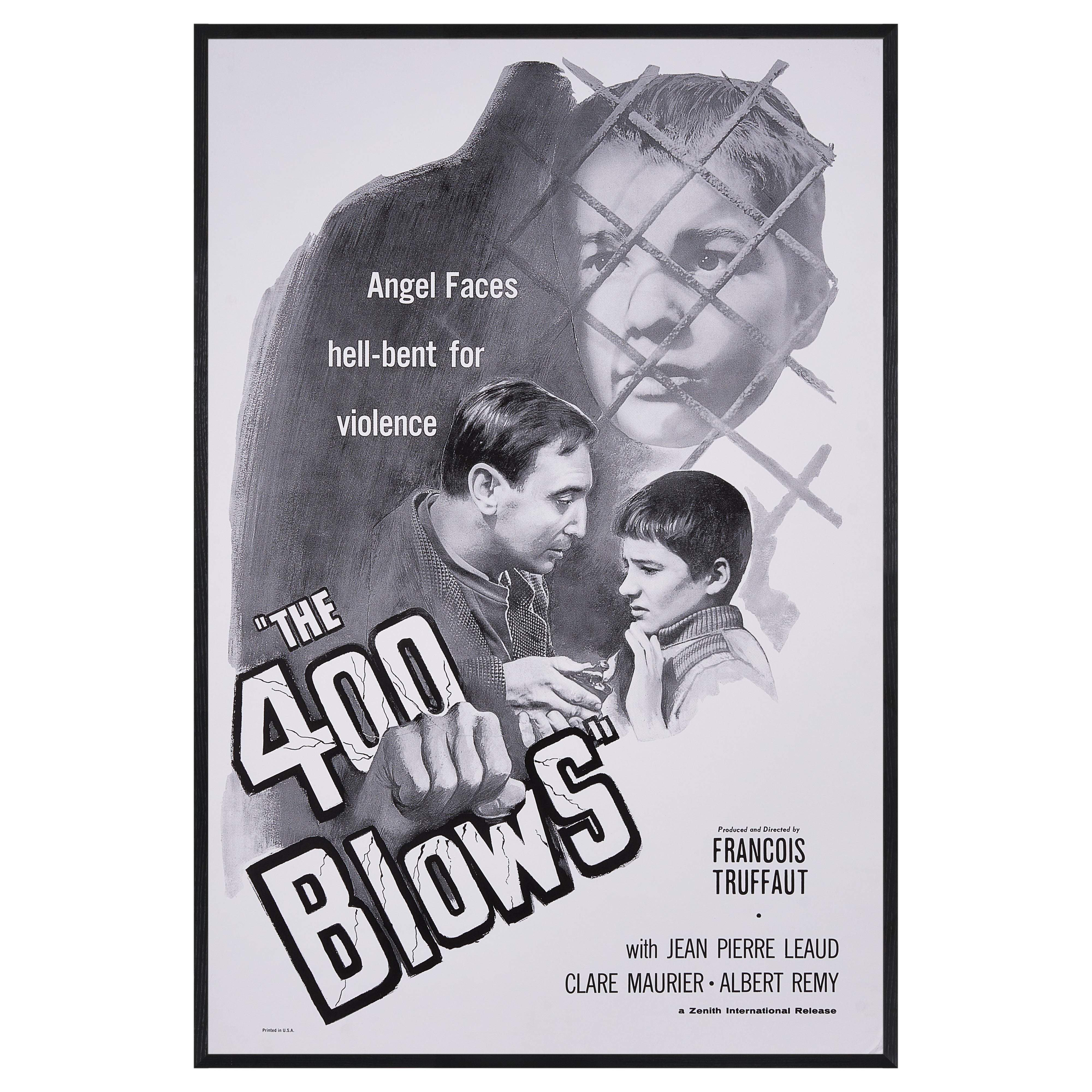 【限定5枚】The 400 Blows(大人は判ってくれない) 1959 - Printed in 1990s / 映画ポスター