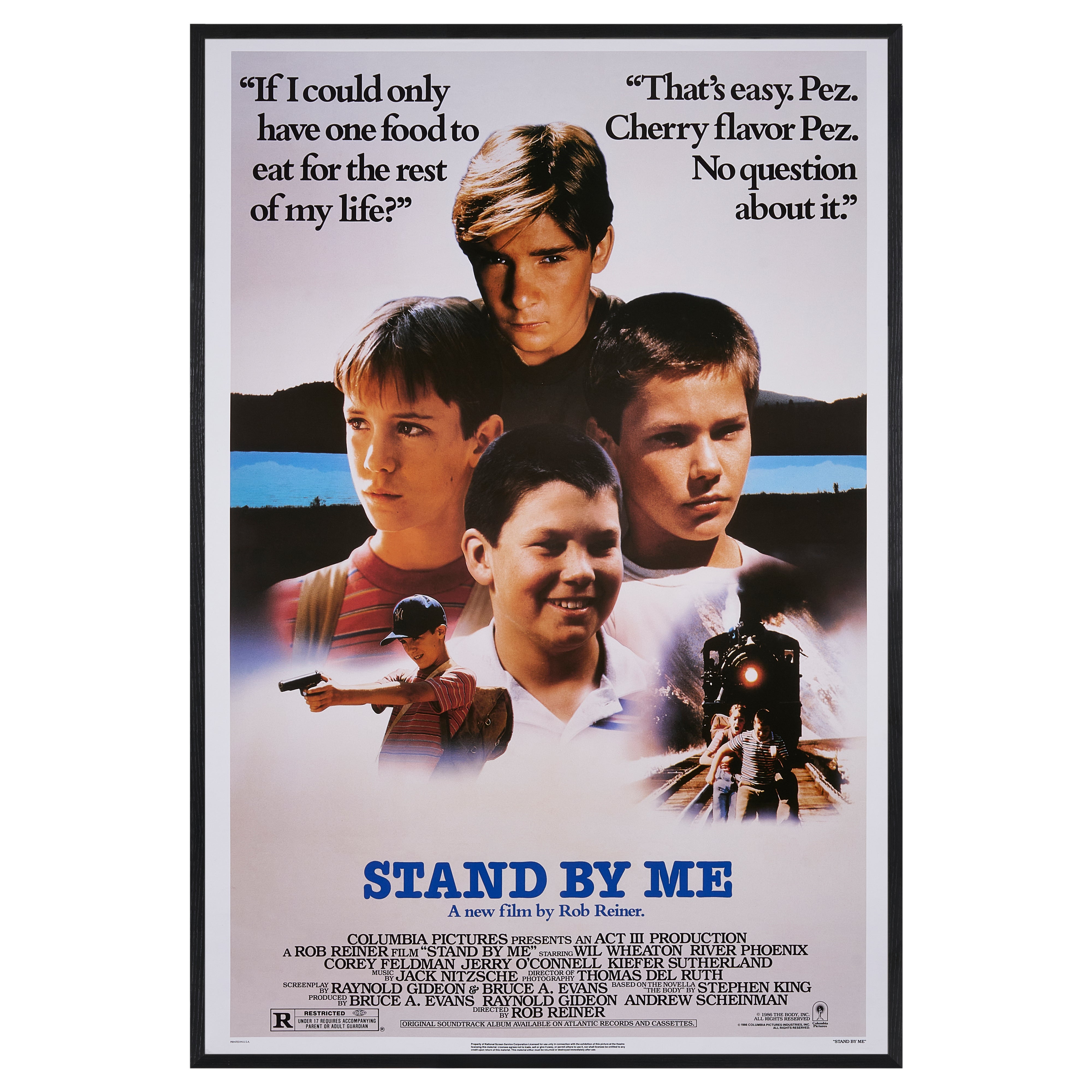 完売【限定3枚】STAND BY ME(スタンド・バイ・ミー)1986 / 映画ポスター