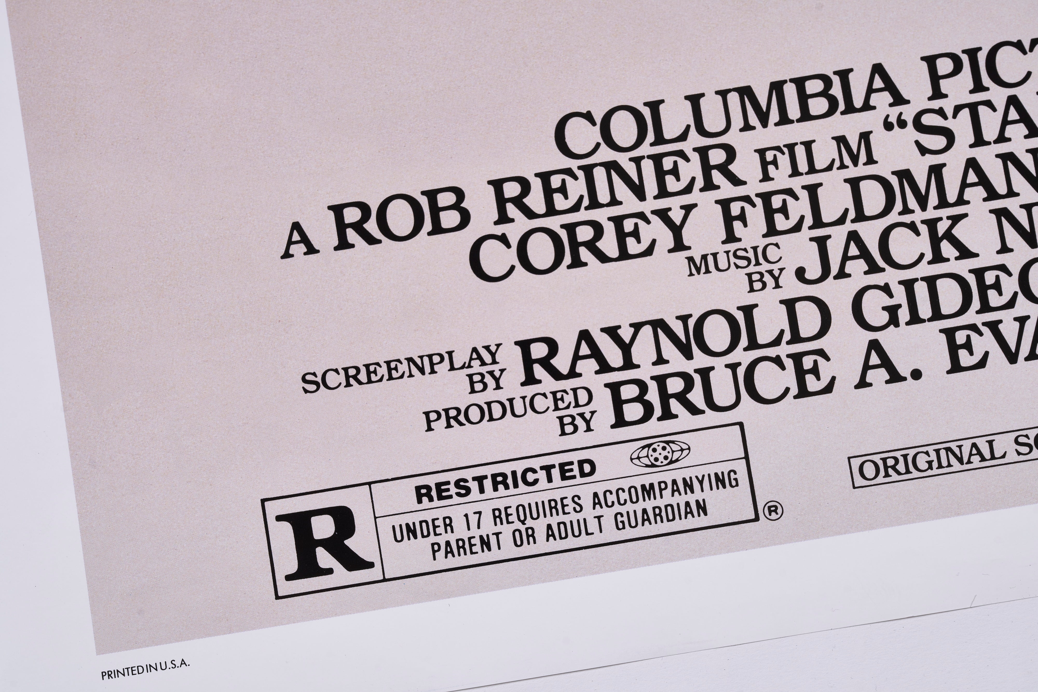 完売【限定3枚】STAND BY ME(スタンド・バイ・ミー)1986 / 映画ポスター