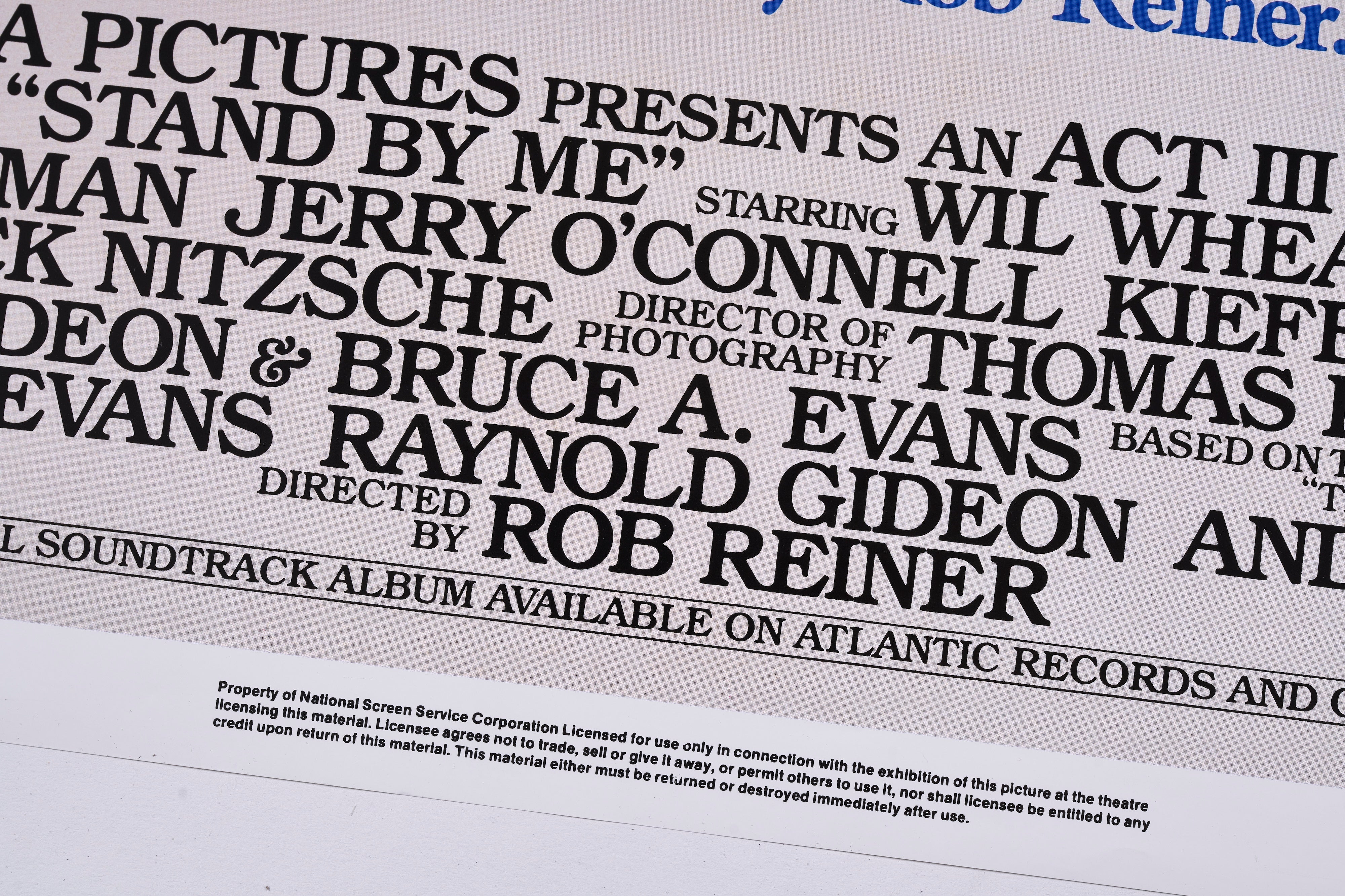 完売【限定3枚】STAND BY ME(スタンド・バイ・ミー)1986 / 映画ポスター